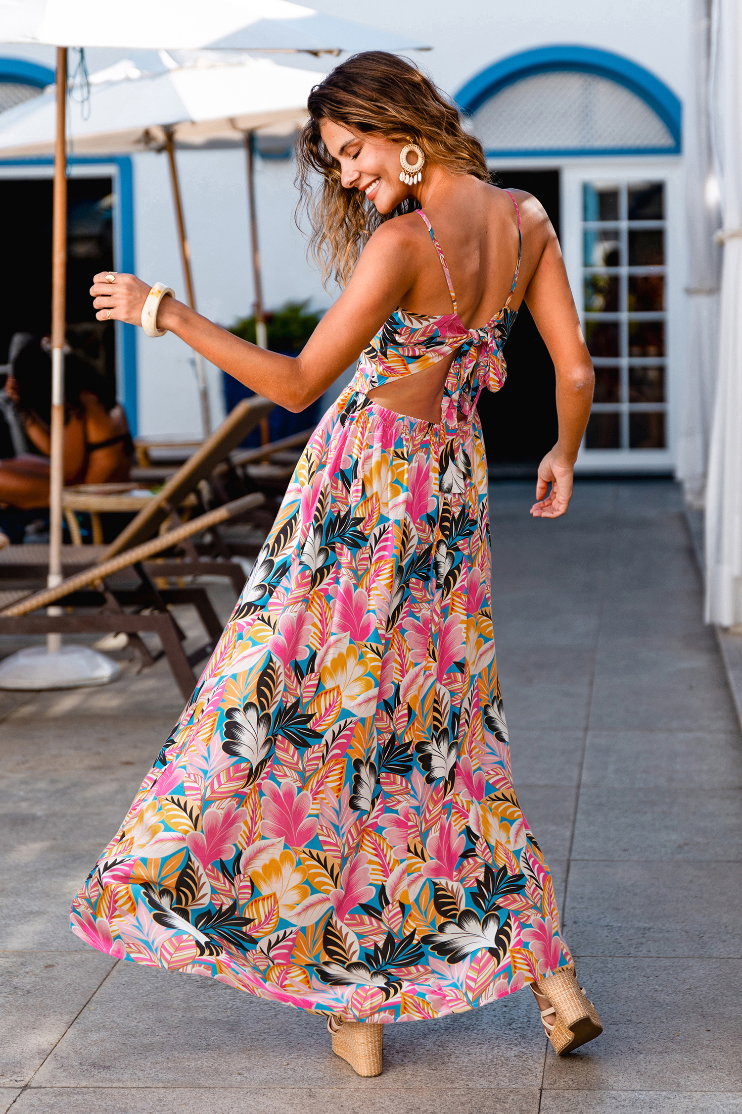 Adrenaline Tropical Maxi Dress