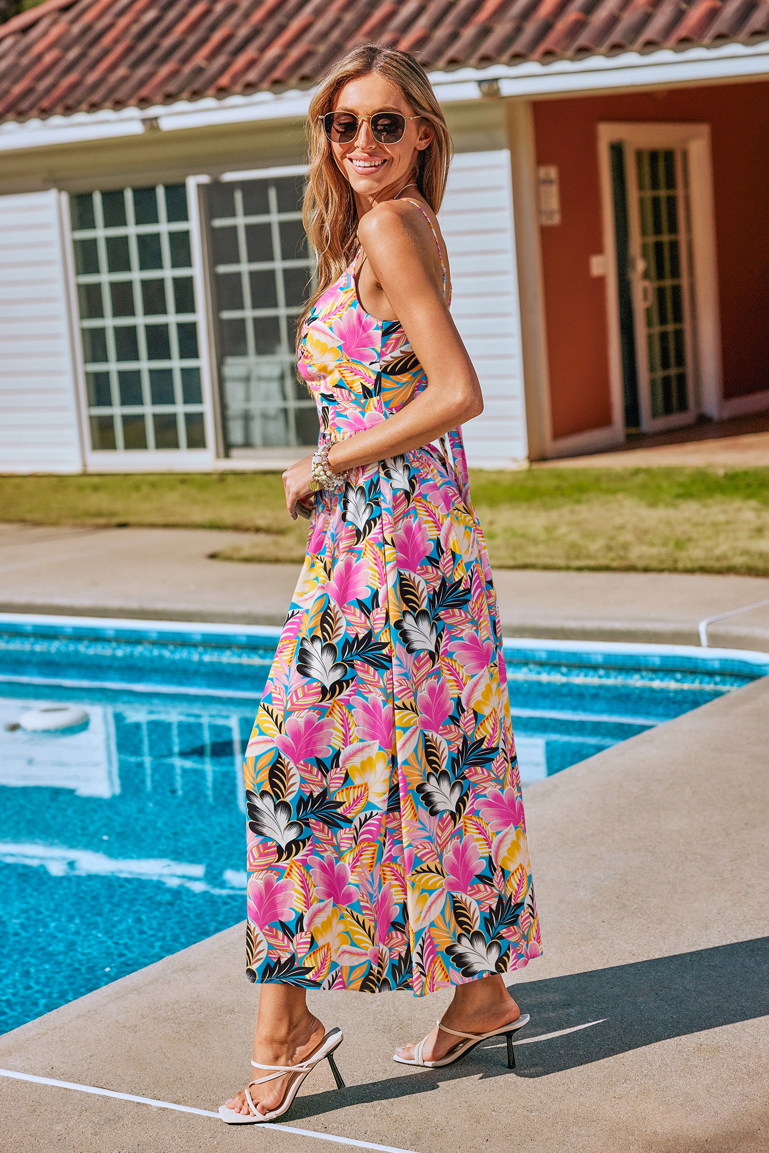 Adrenaline Tropical Maxi Dress