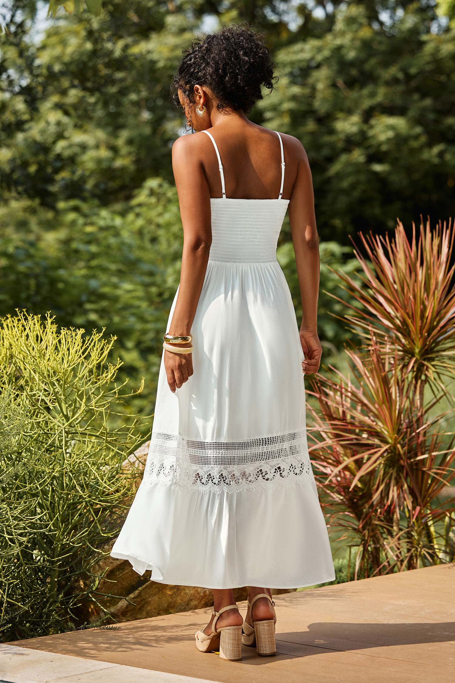 Breathtaking White Maxi Dress