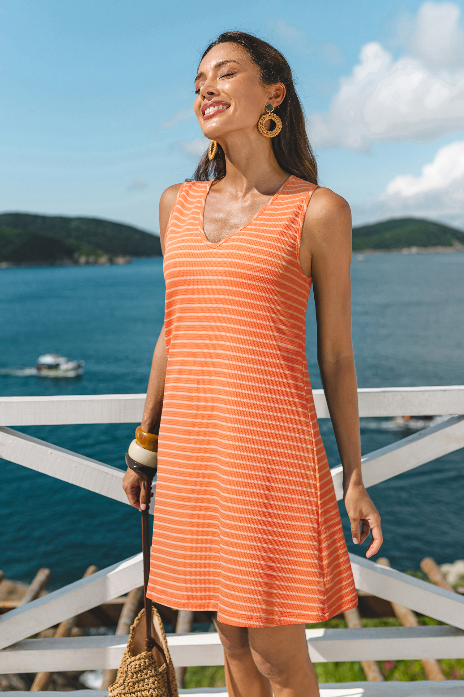 Have a Blast Striped Mini Dress