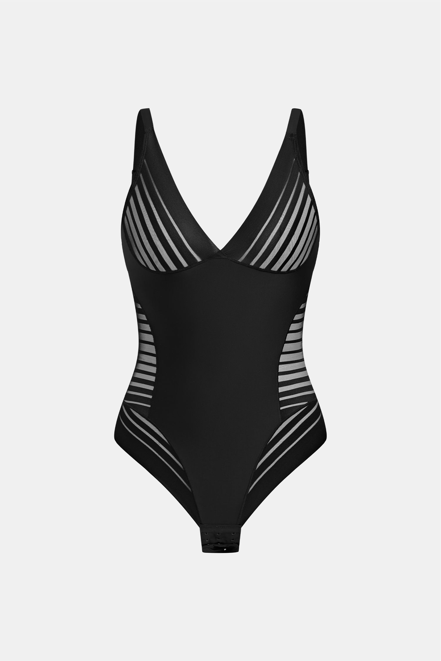 Snatching Black Shapewear Bodysuit