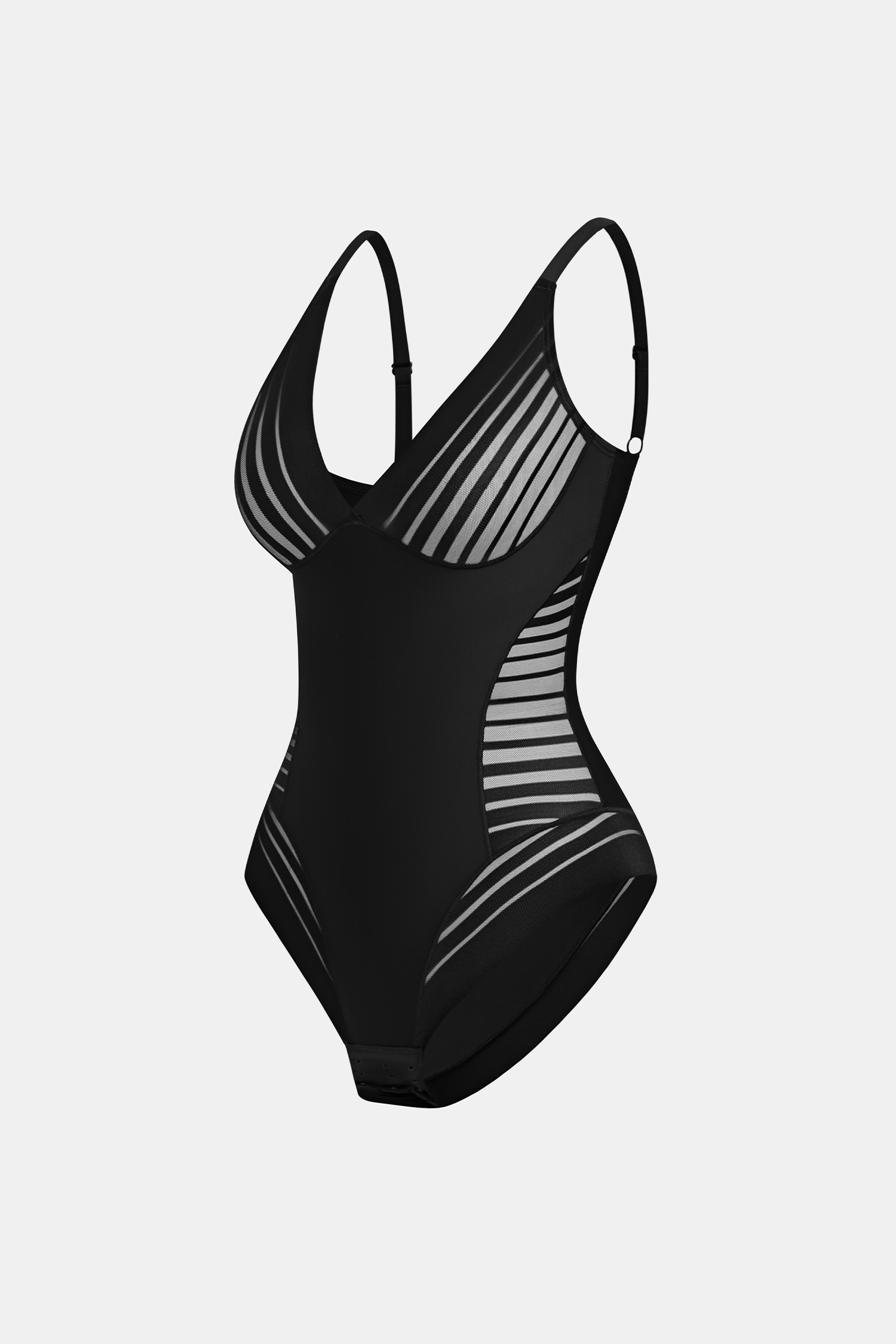 Snatching Black Shapewear Bodysuit