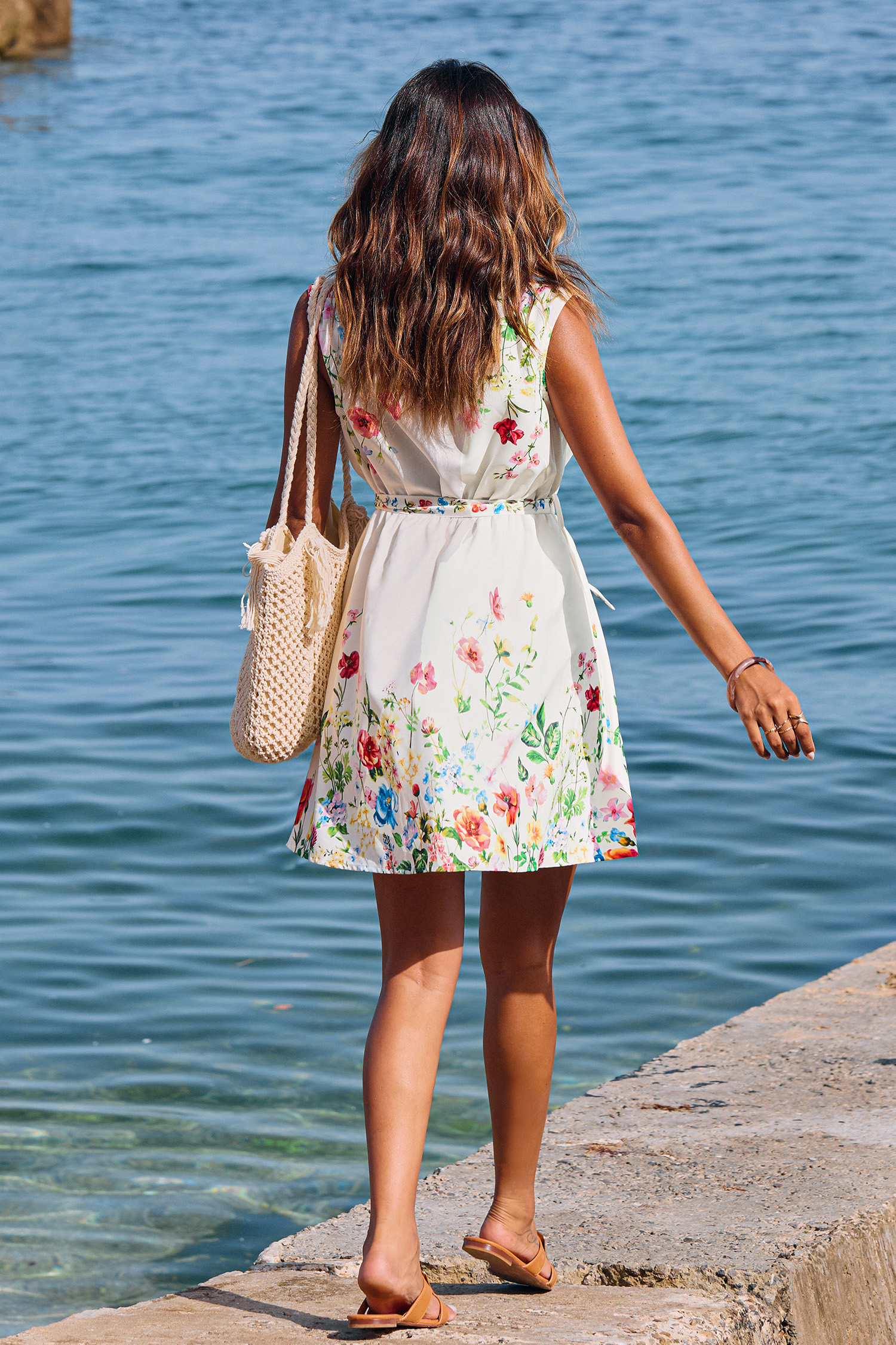 July Picnic Floral Mini Dress