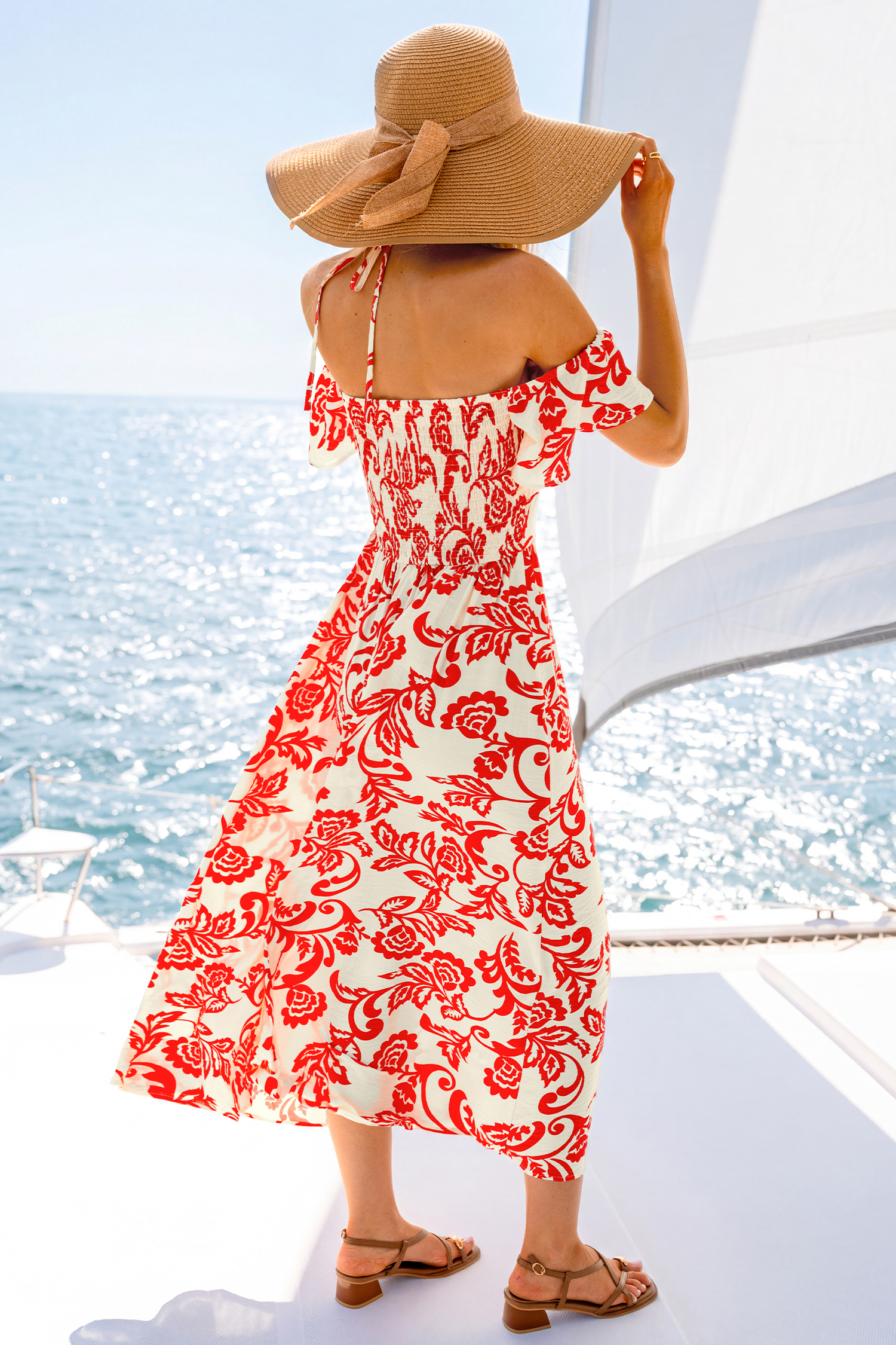 Final Rose Floral Maxi Dress