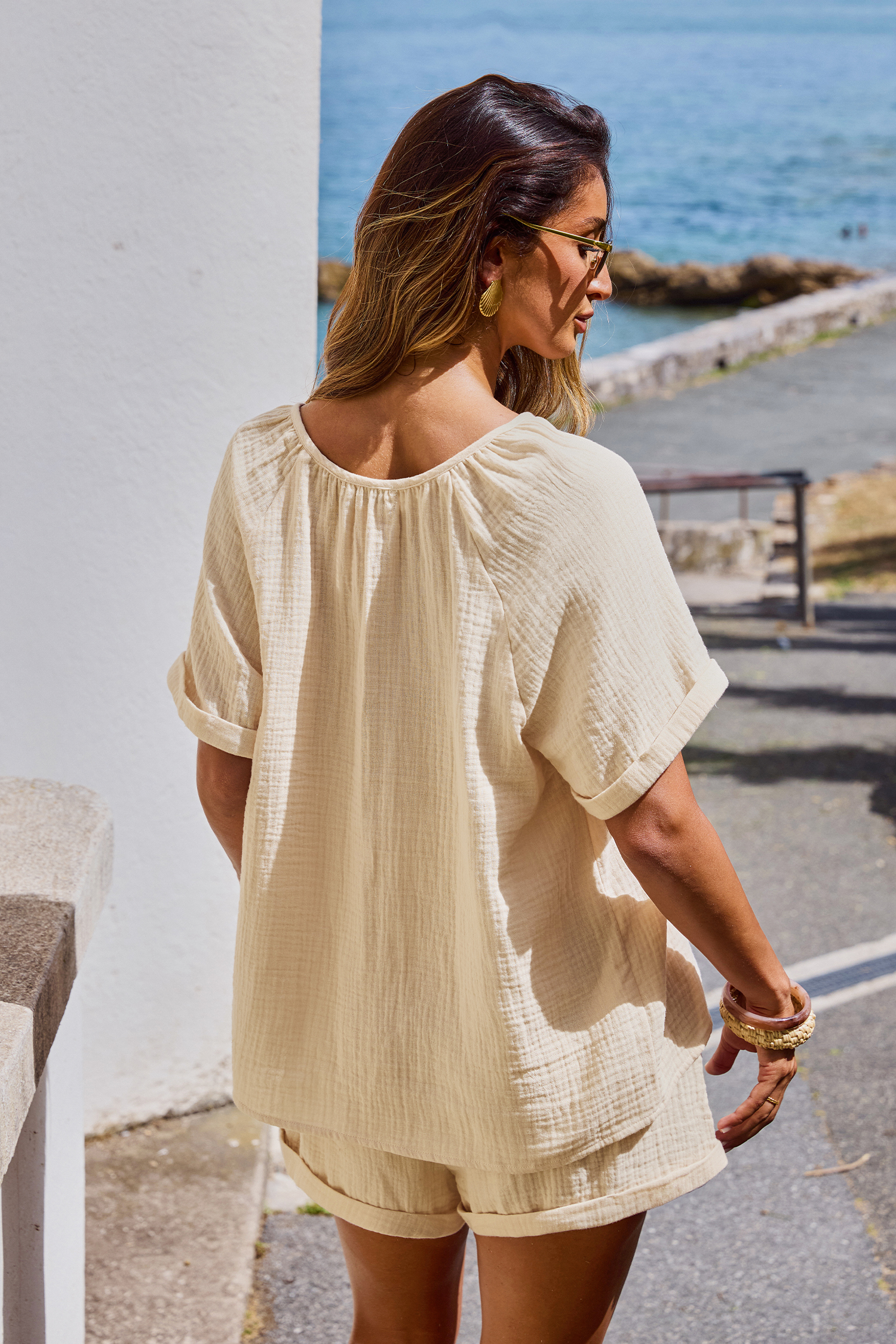 Wanderer Beige Top