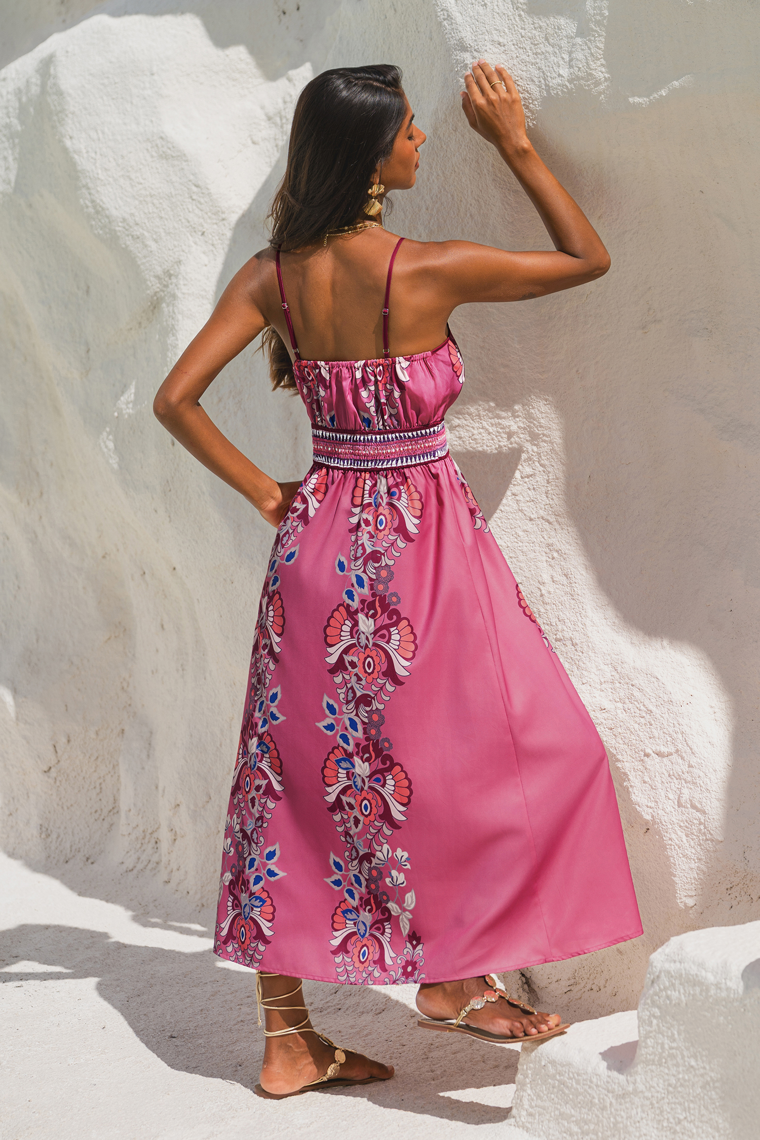 Petal Dream Floral Midi Dress