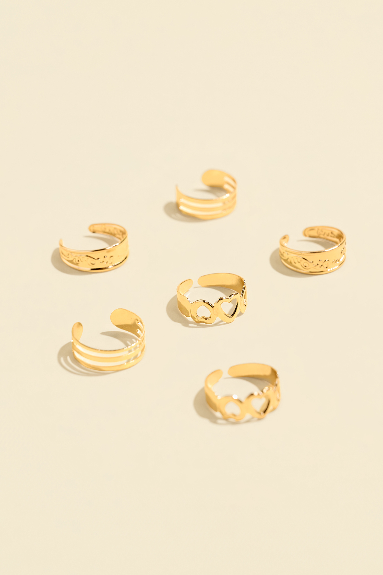 Walk With Me Toe Ring Set