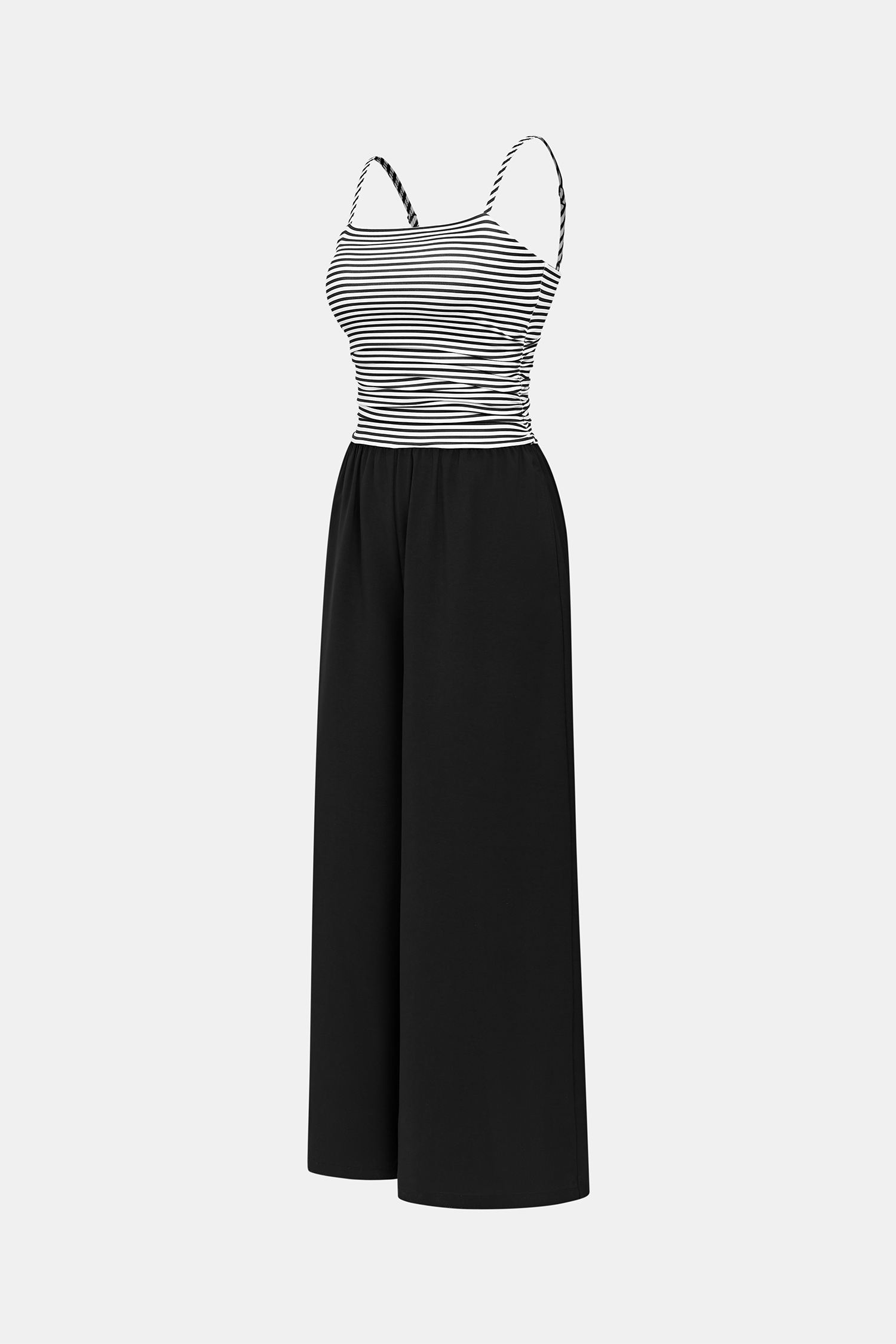 Wait & See Striped Shaping Jumpsuit