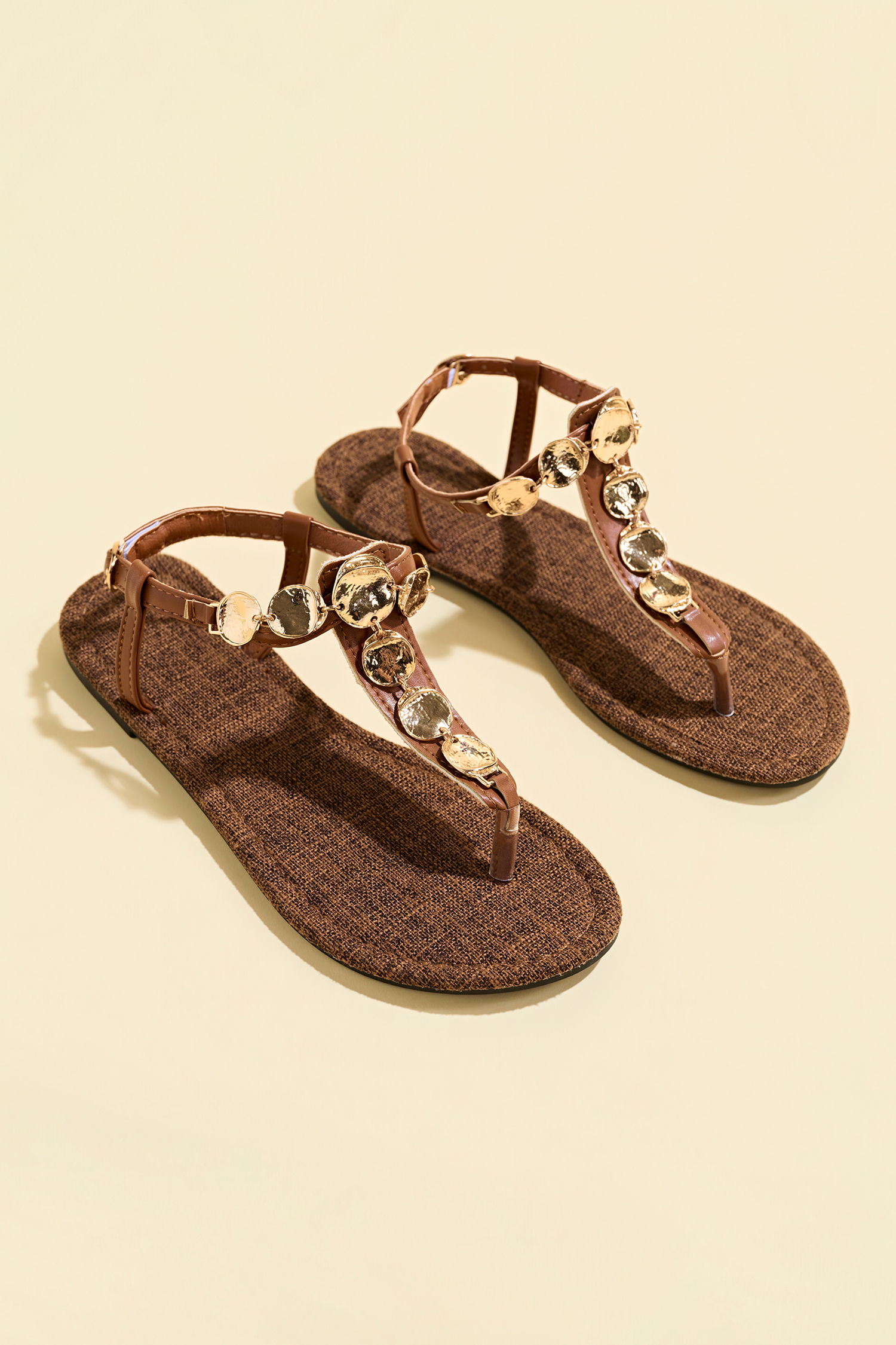 Wild Move Faux Leather Sandals