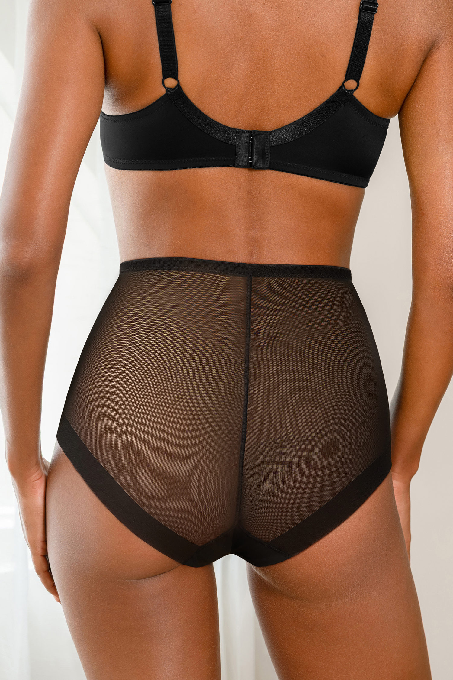 Go Getter Black Shapewear Briefs