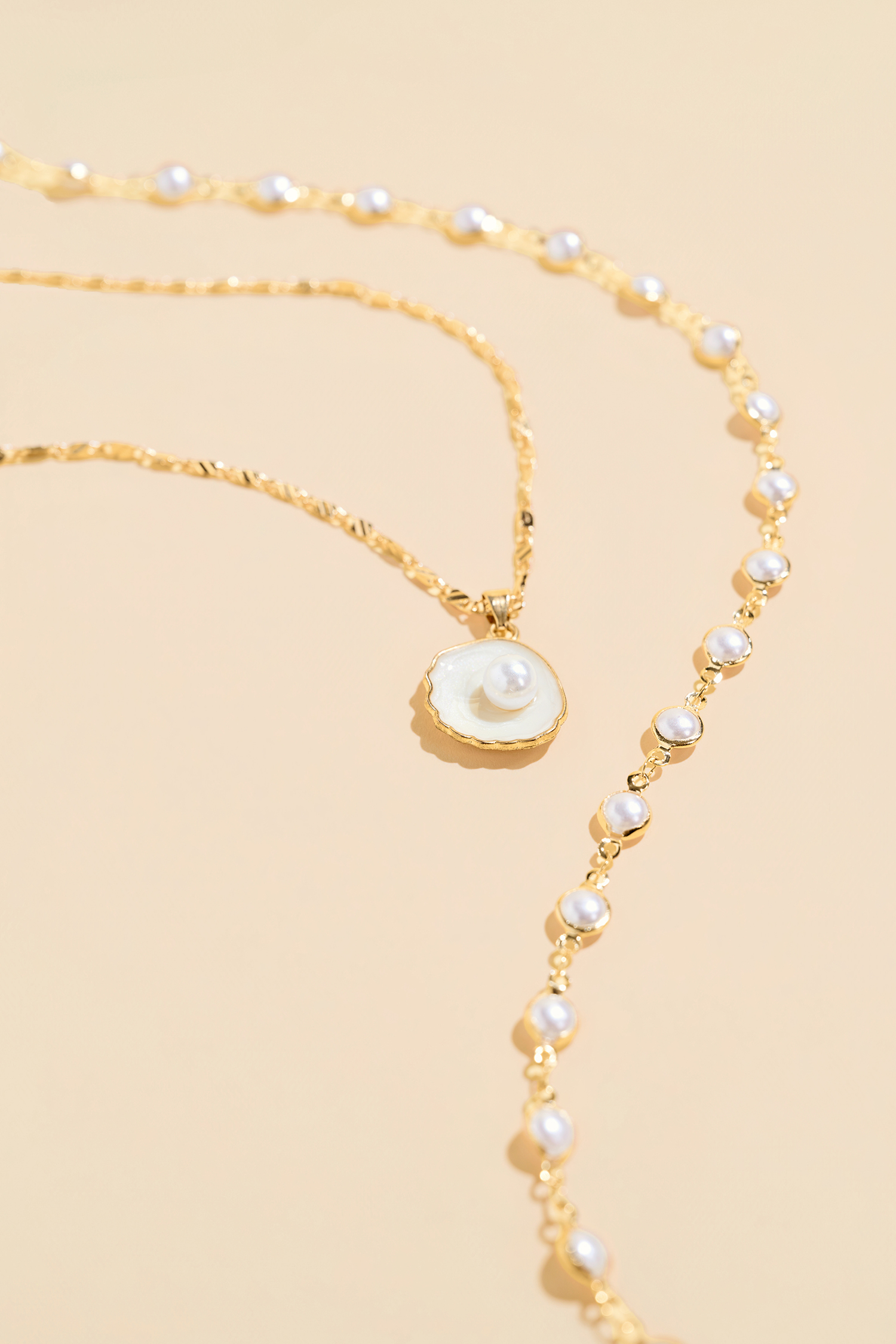 In Paradise Gold-Tone Necklace Set