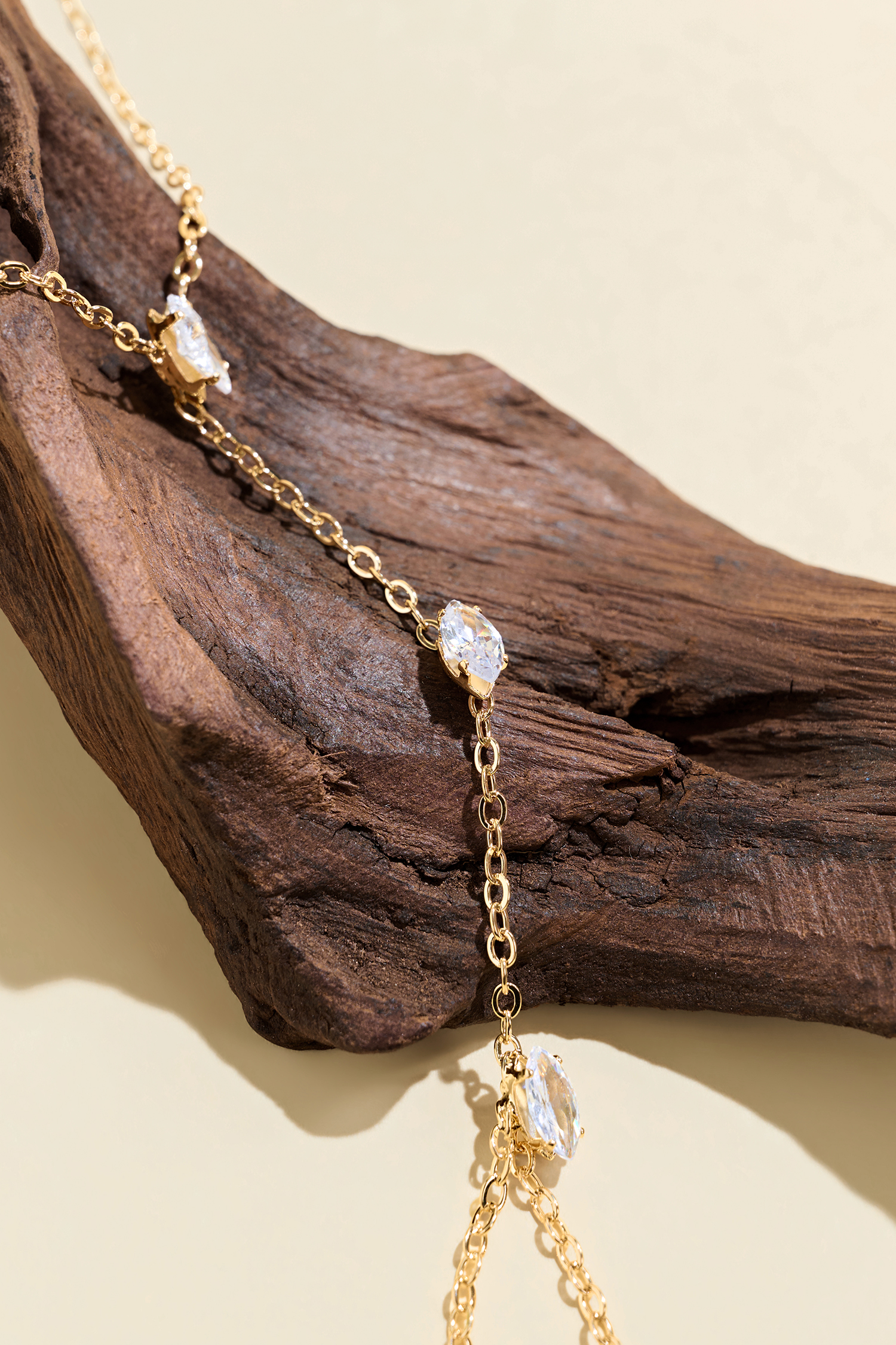 In the Crowd Gold-Tone Hand Chain