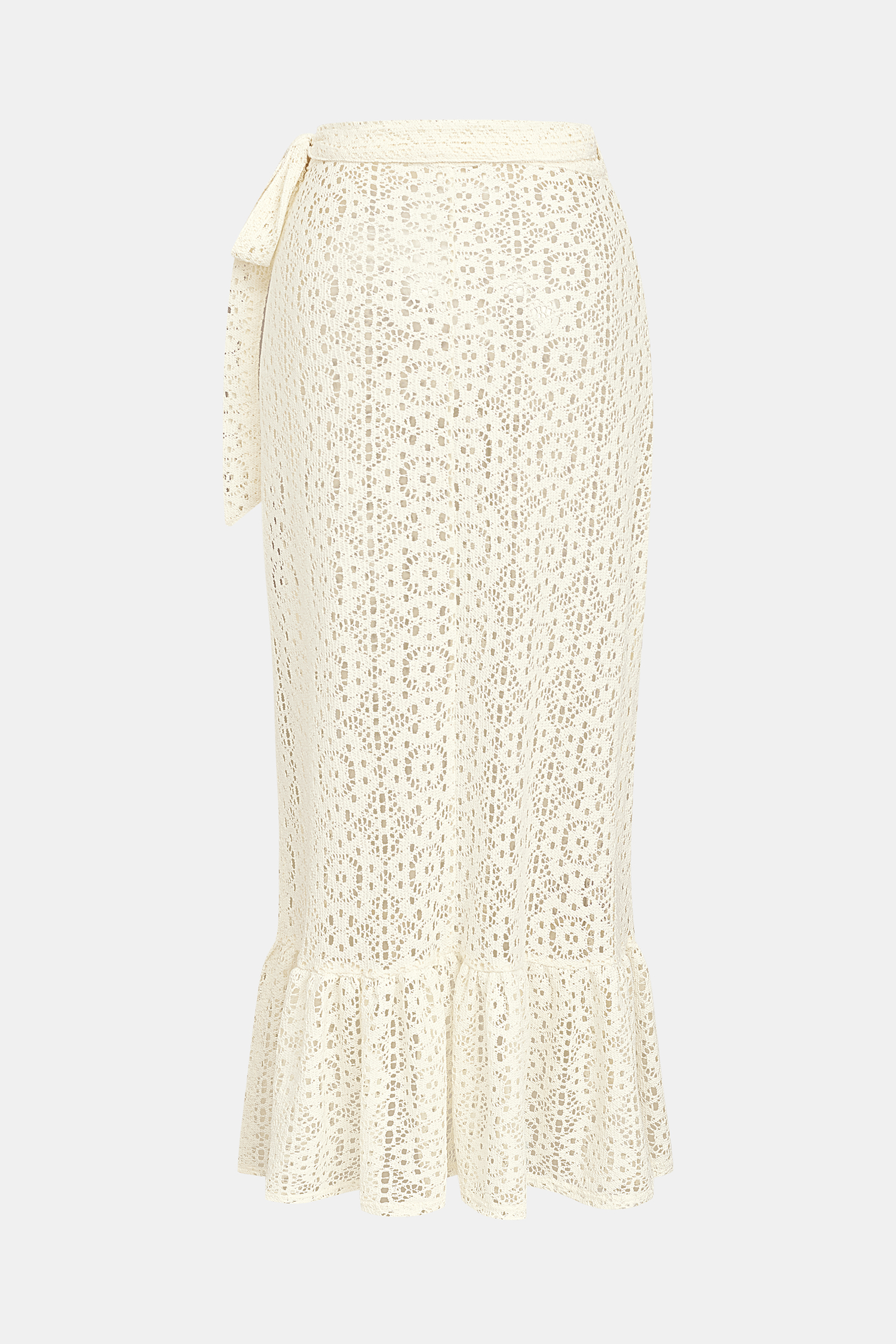 Riviera Runway Cream Cover-Up Sarong