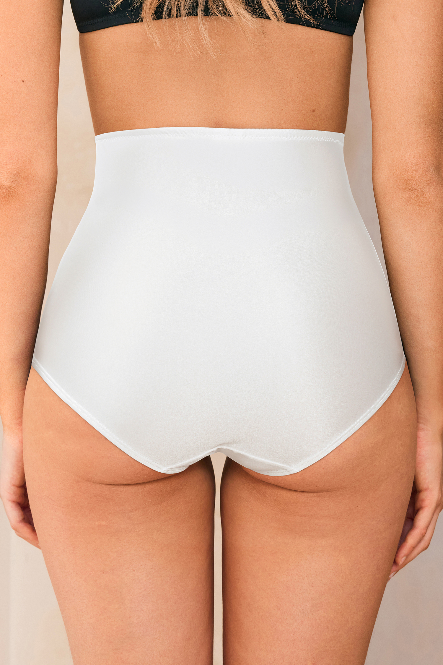 Iconic Behavior White Shapewear Briefs