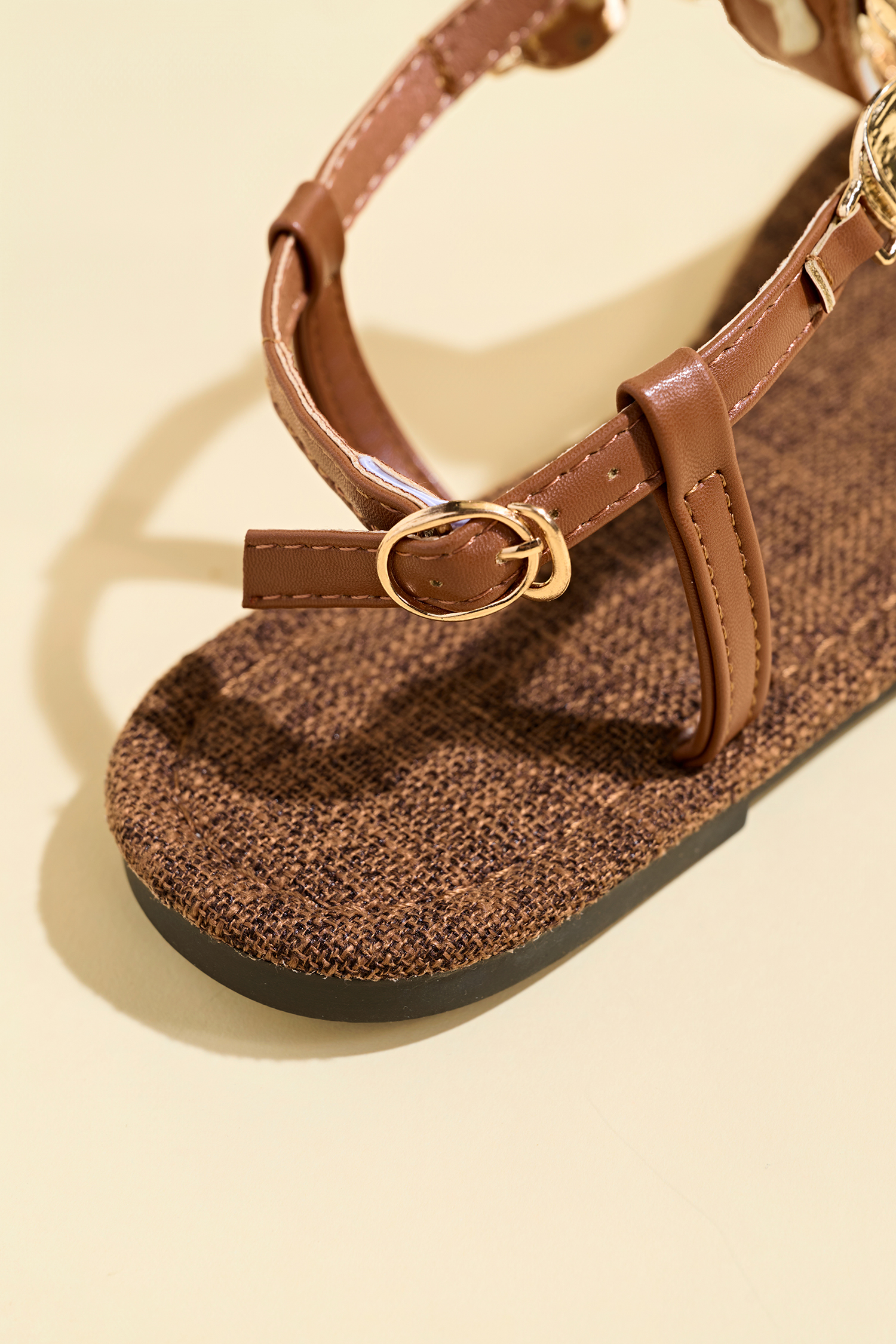 Wild Move Faux Leather Sandals