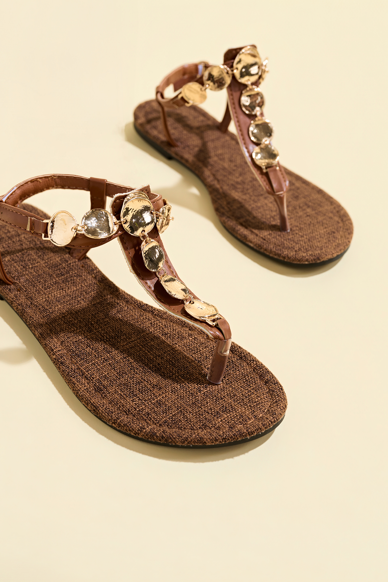 Wild Move Faux Leather Sandals