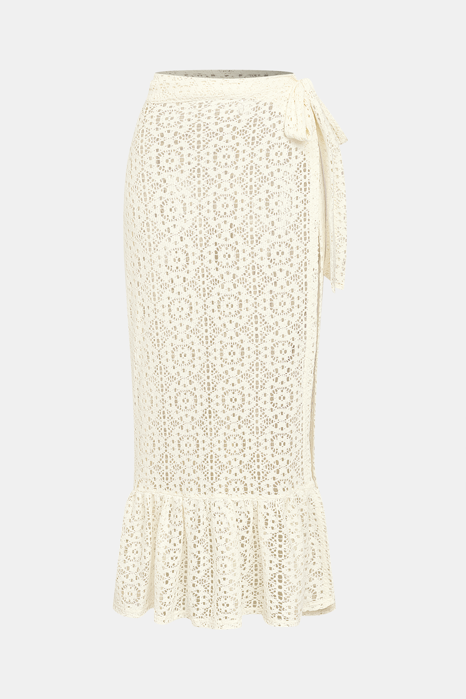 Riviera Runway Cream Cover-Up Sarong