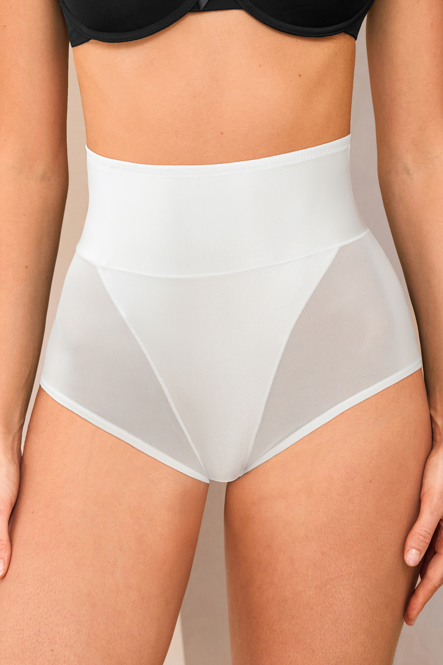 Iconic Behavior White Shapewear Briefs