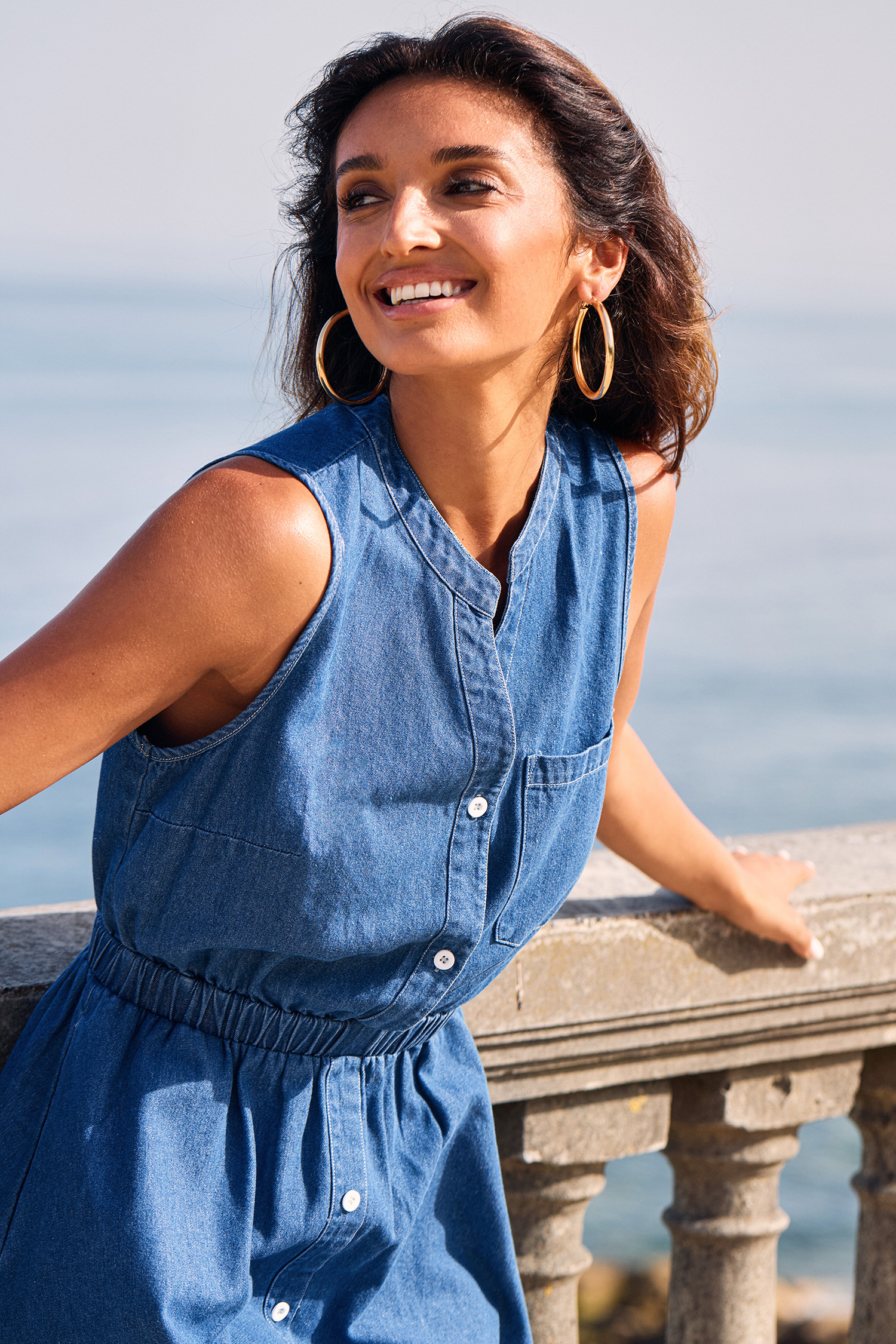 Bei tempi in arrivo - Mini abito in denim