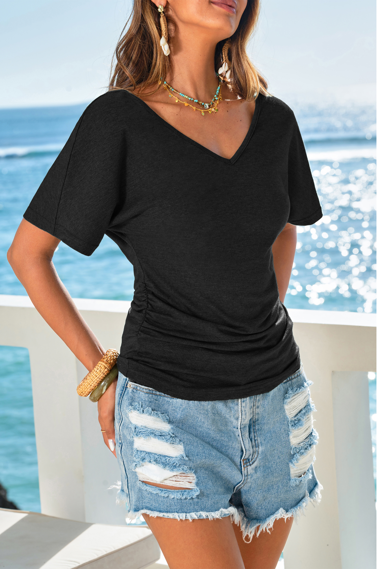 Island Dusk Black Top