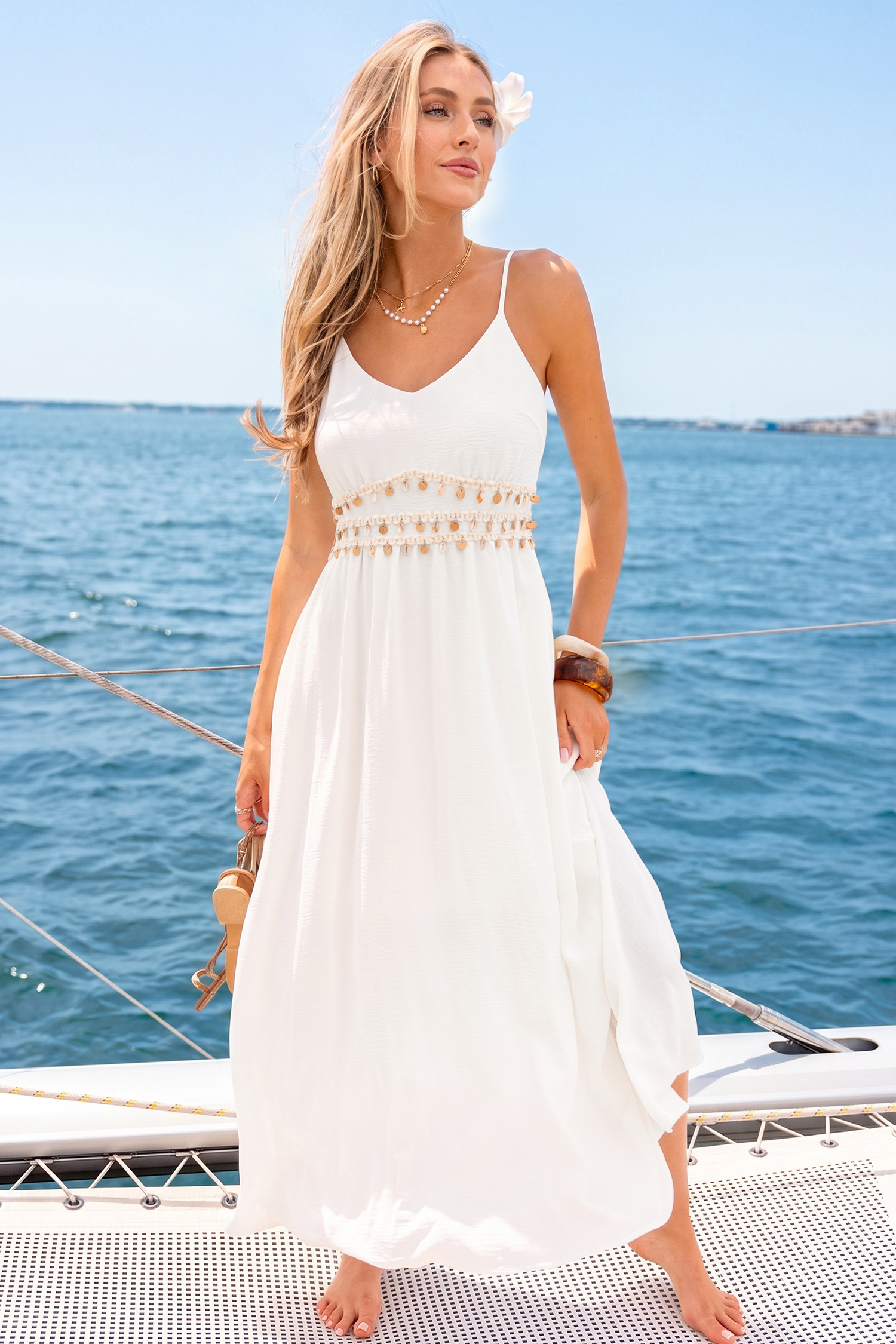 Love Always White Maxi Dress
