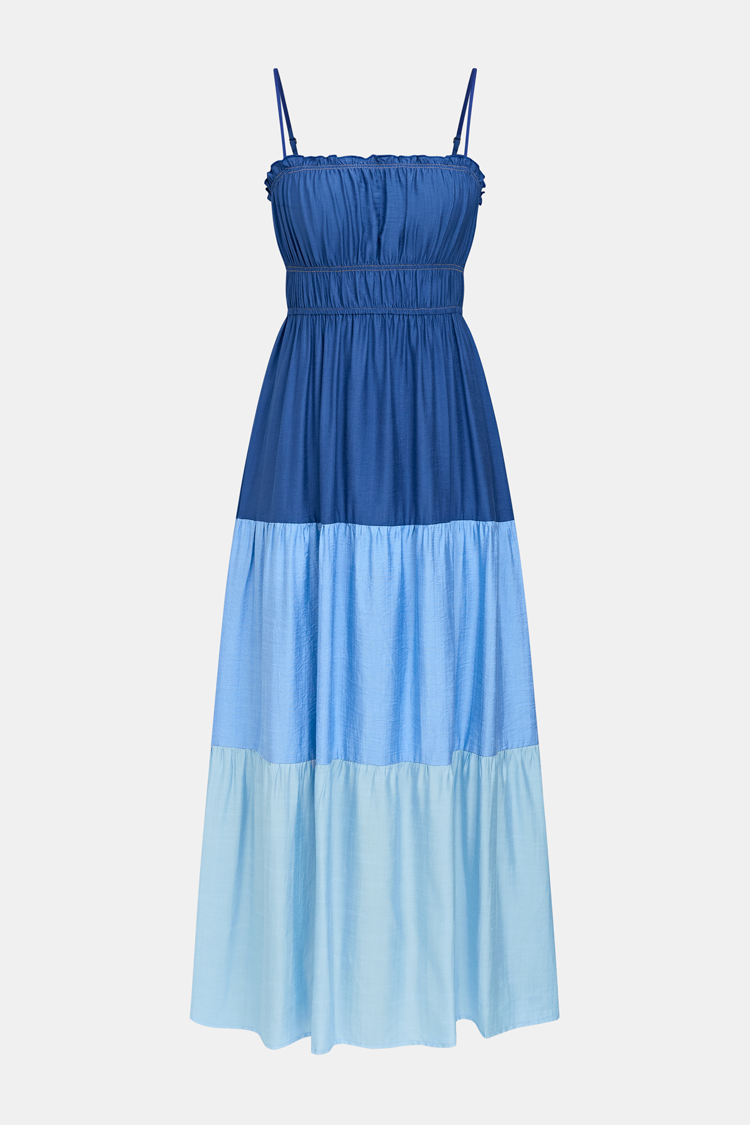 Saltwater Icon Colorblock Maxi Dress