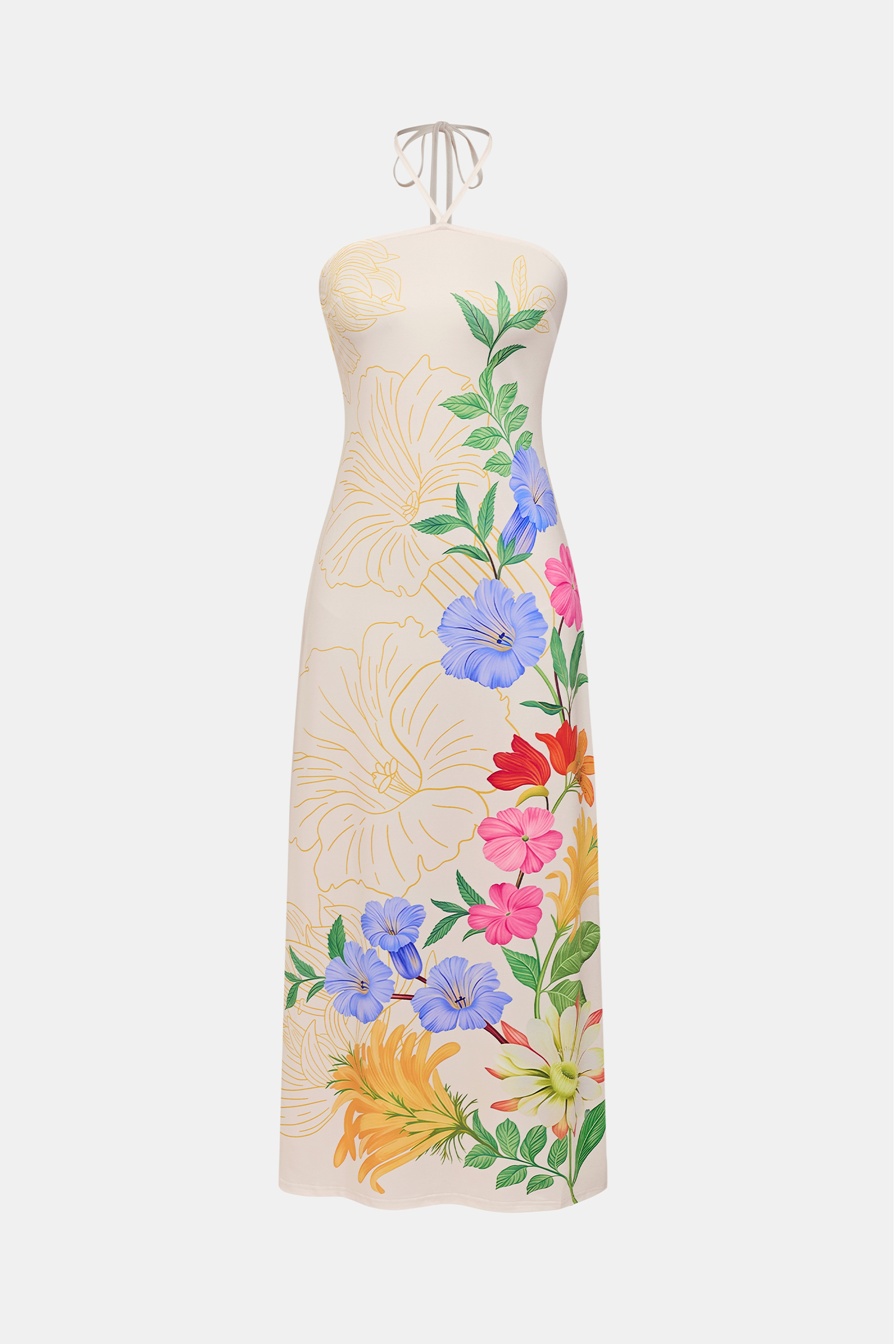 Beyond Compare Floral Maxi Dress