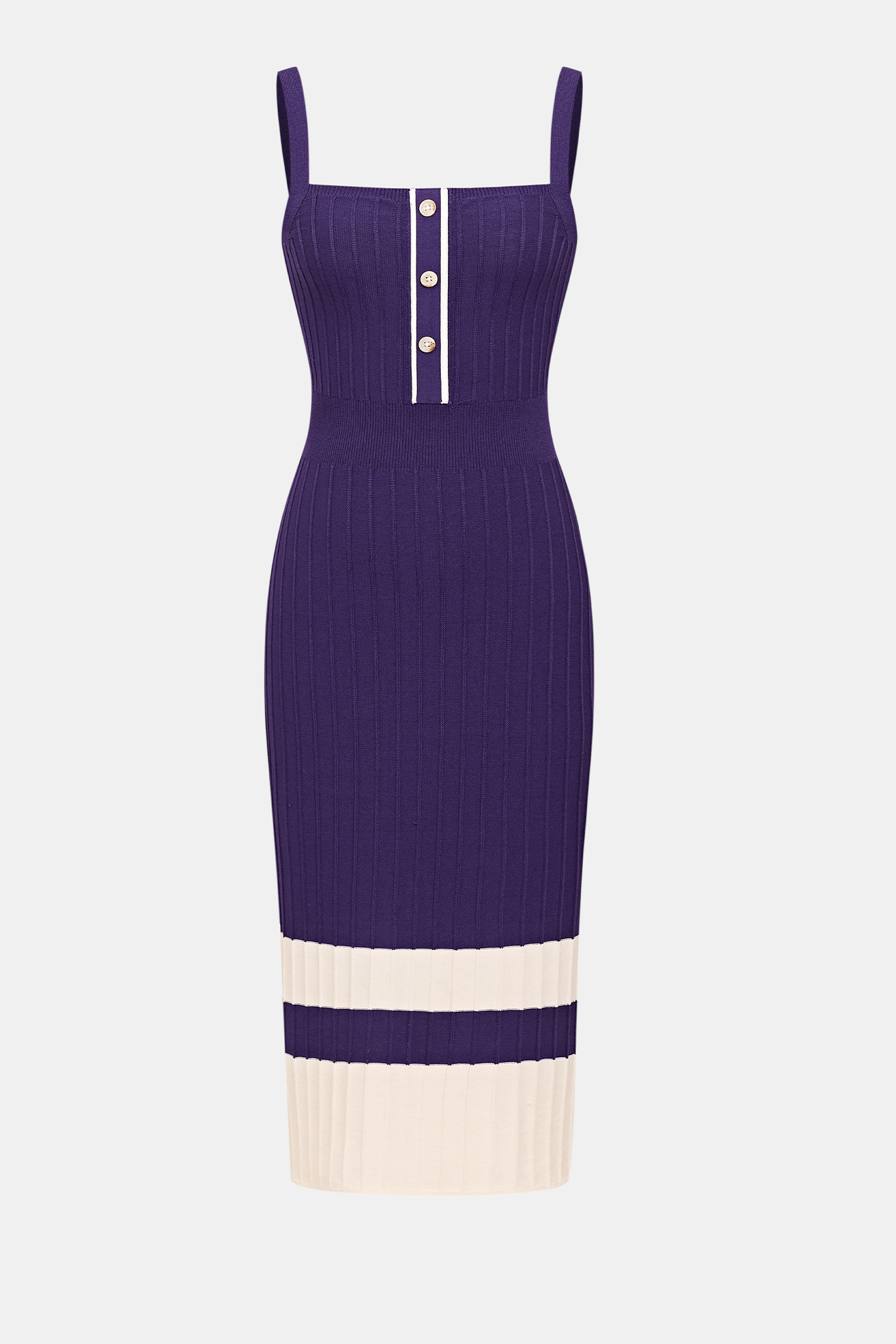 Sukienka midi Summer Estate Colorblock