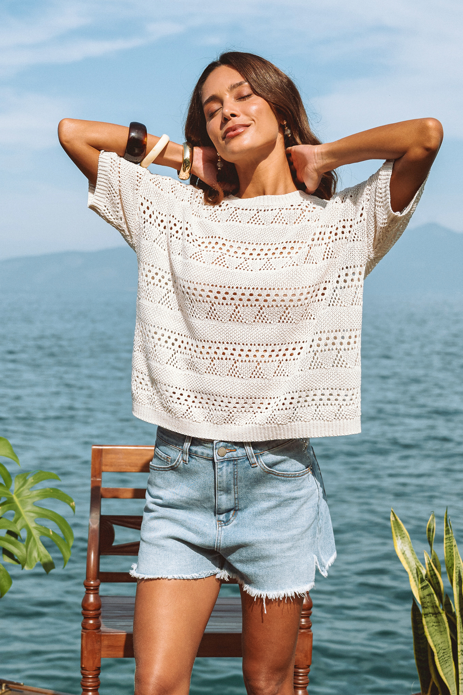 True to You Beige Top