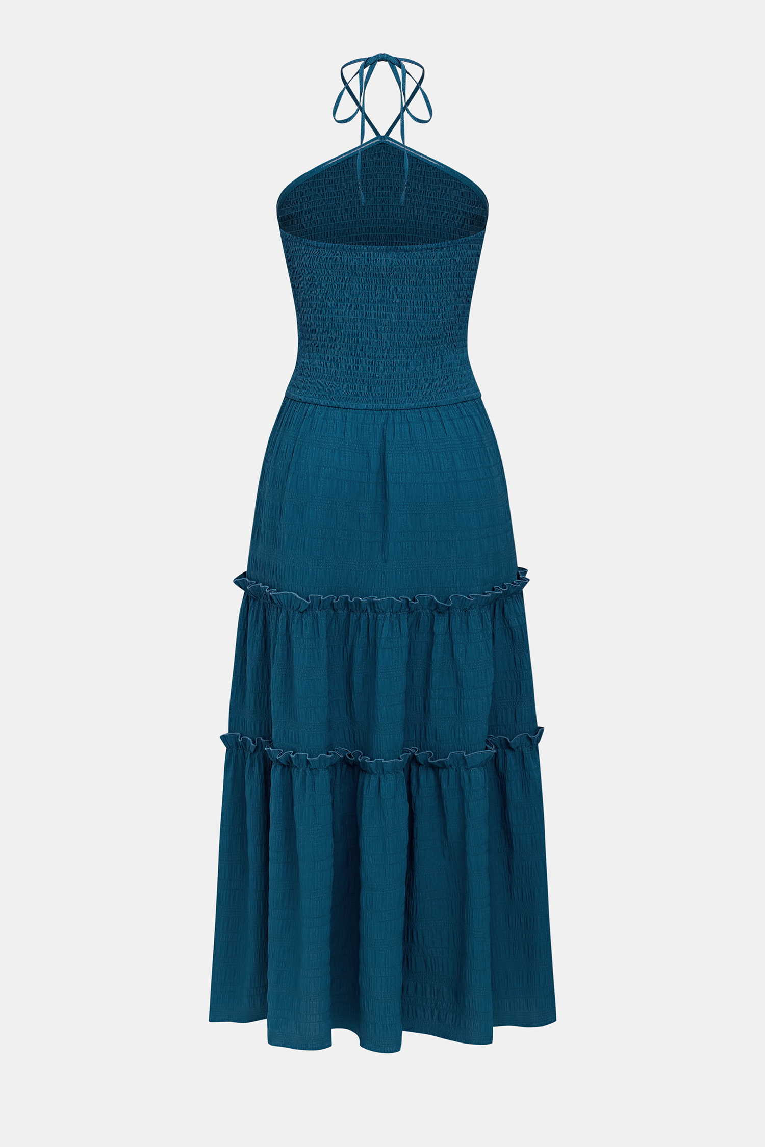 Tahiti Beach Teal Maxi Dress