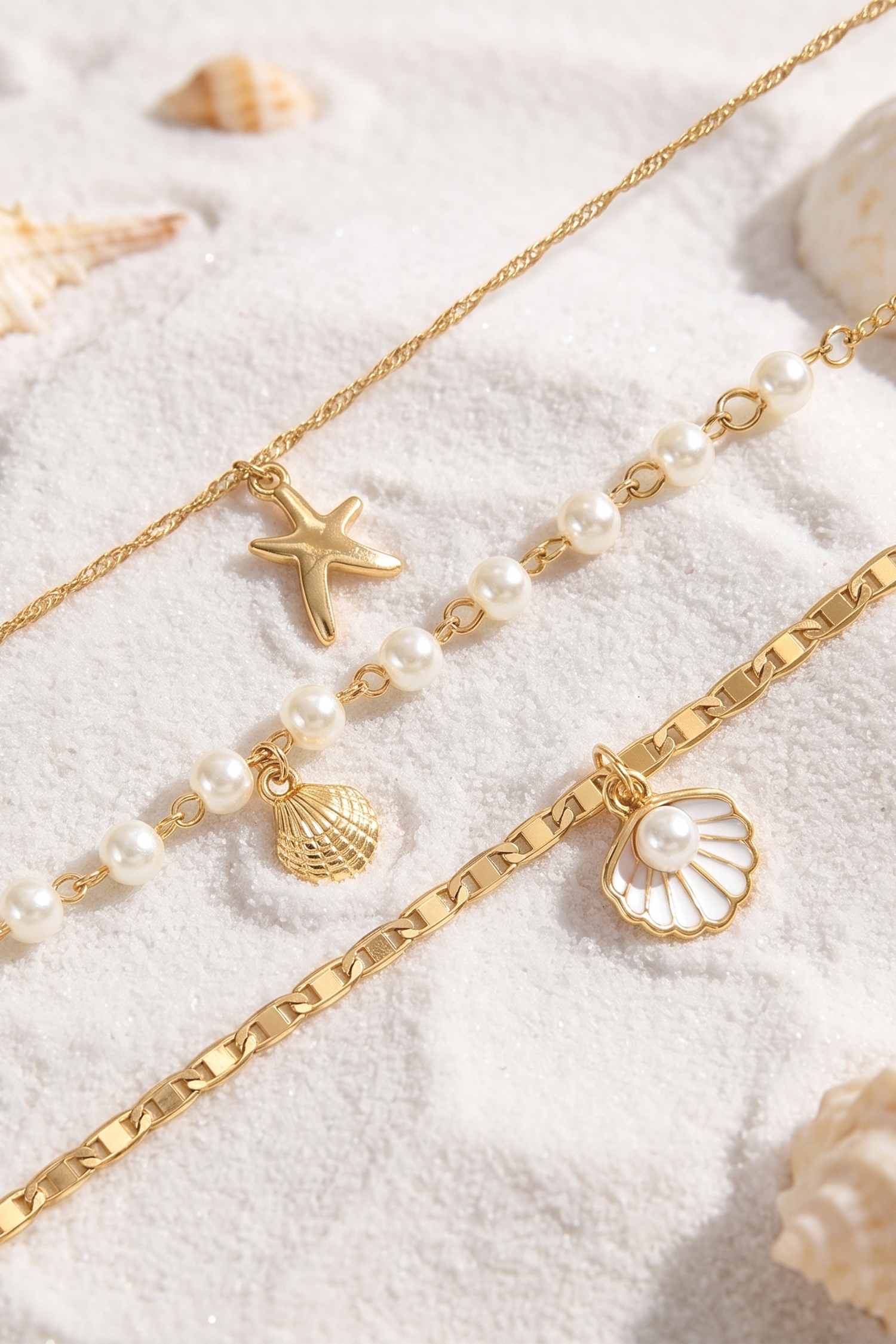 In No Rush Gold-Tone Necklace Set
