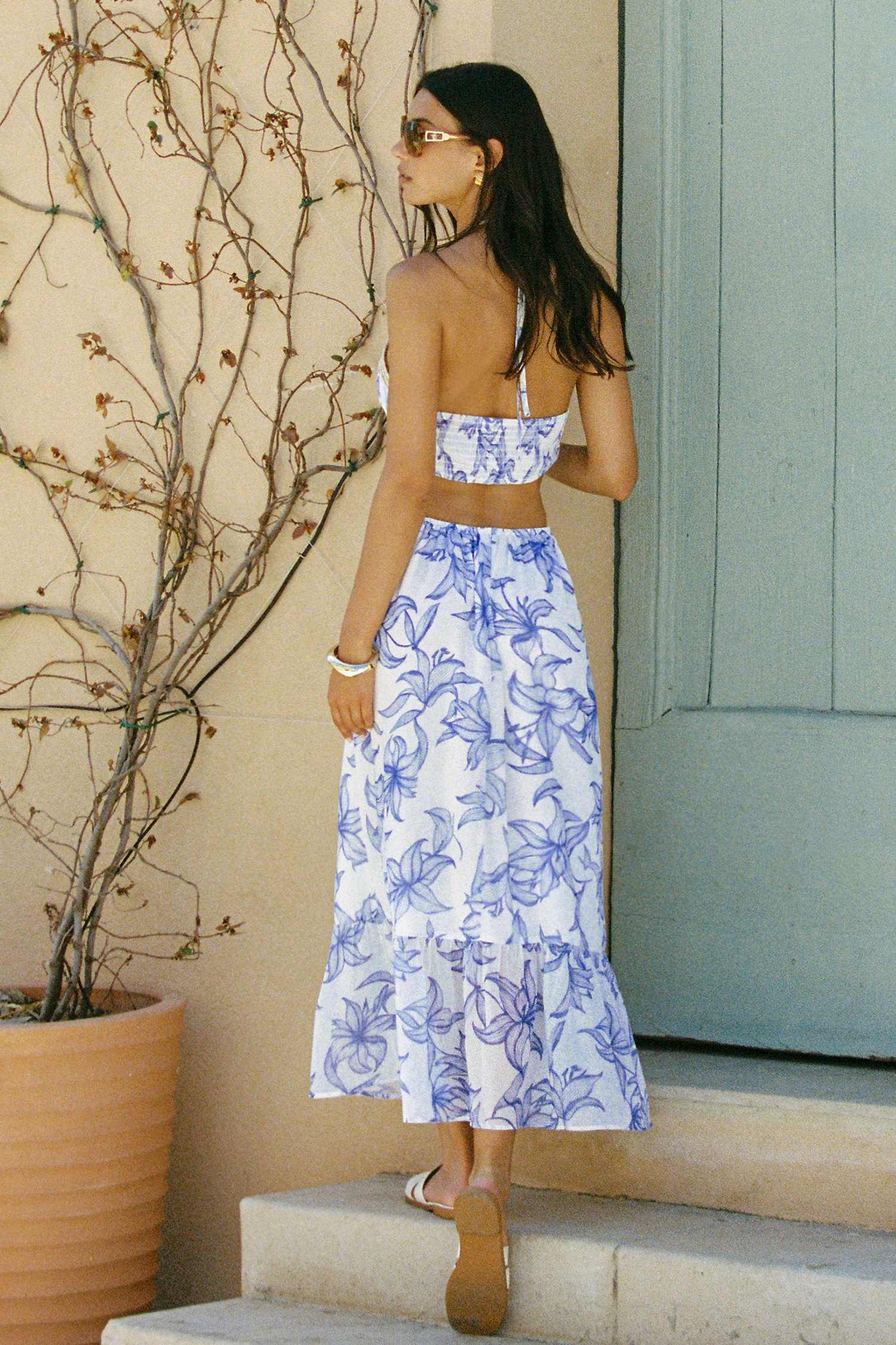 Resort Classic Tropical Maxi Dress