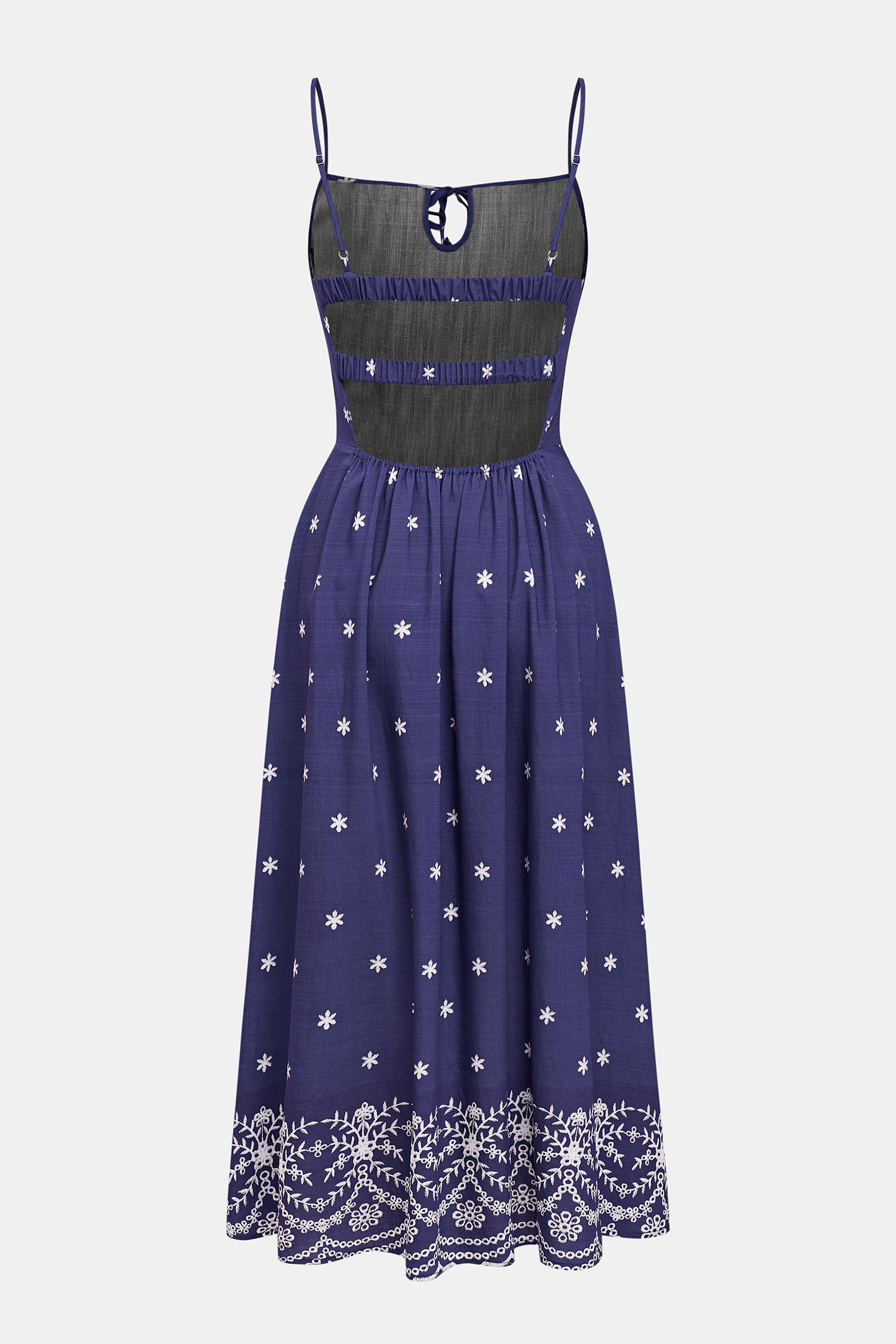 Summer of ’56 Floral Midi Dress
