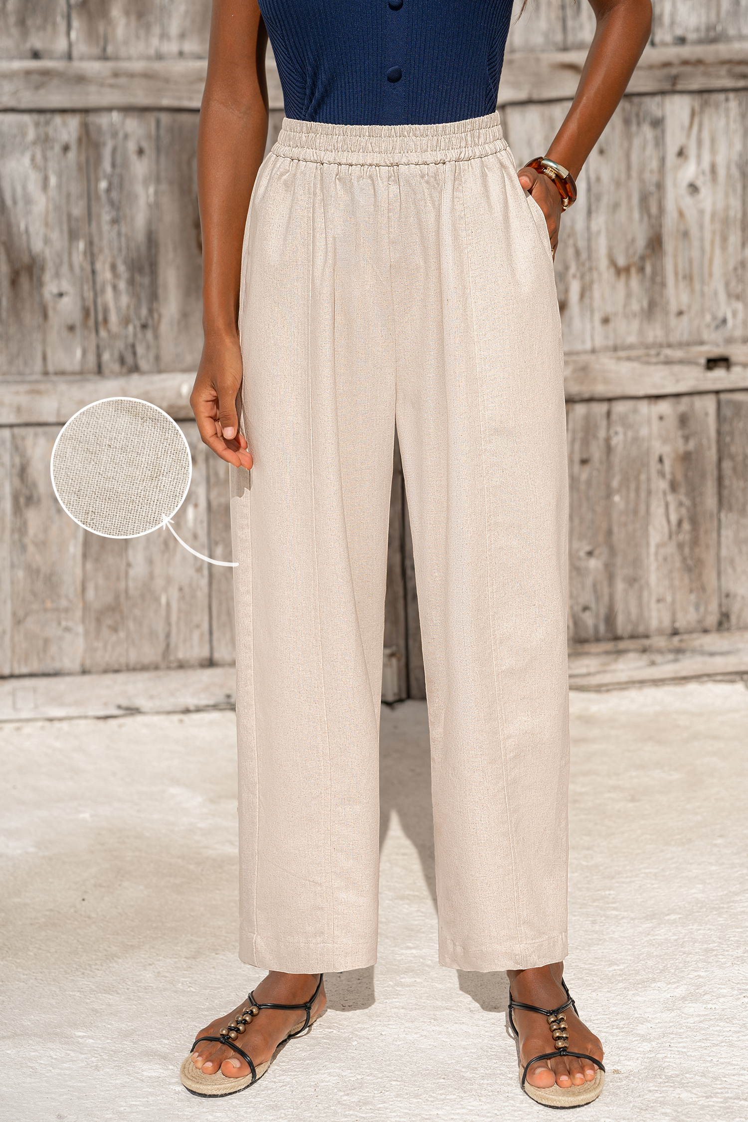 In Your Element Beige Pants