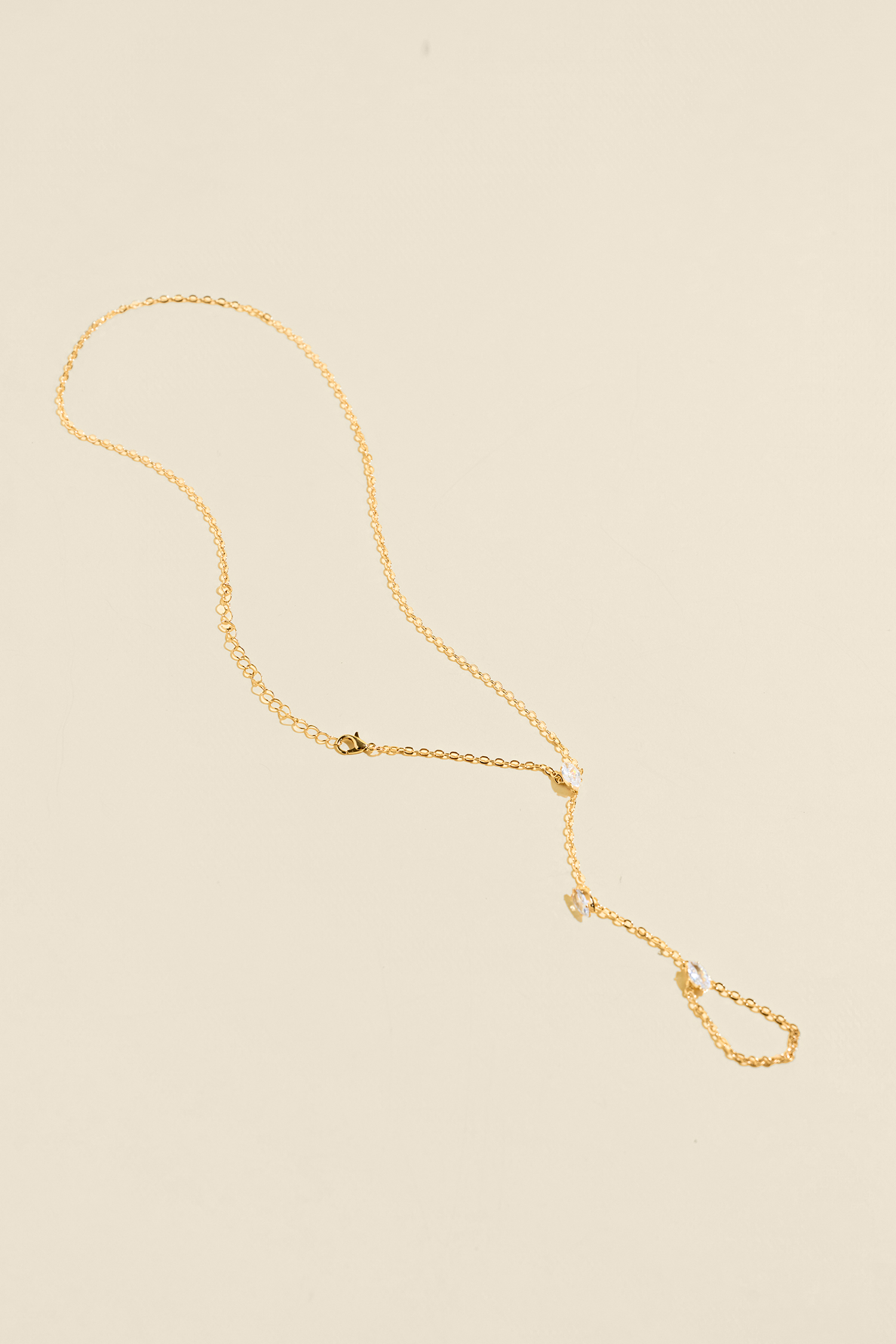 In the Crowd Gold-Tone Hand Chain