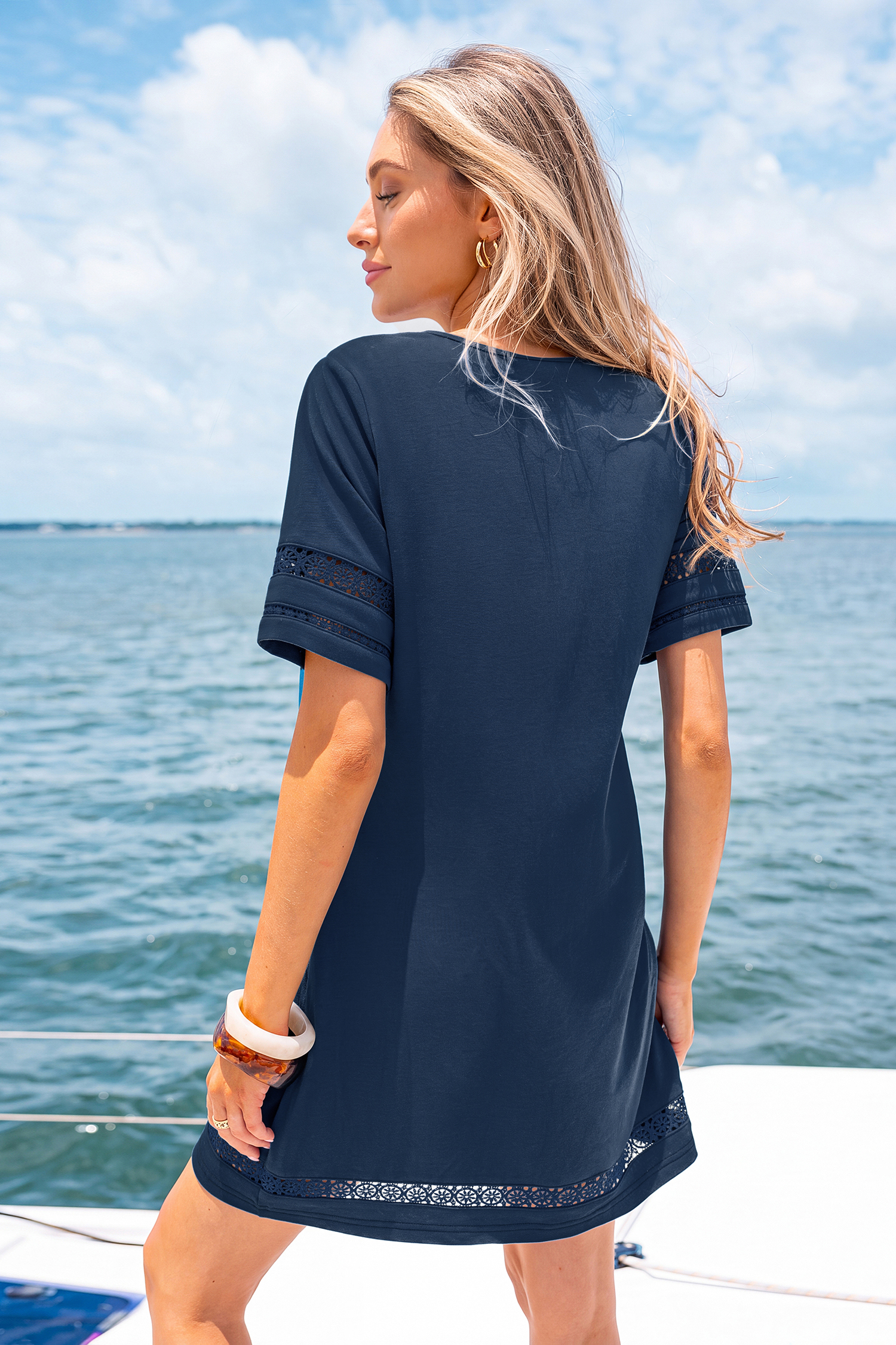 Sweet on You Blue Mini Dress