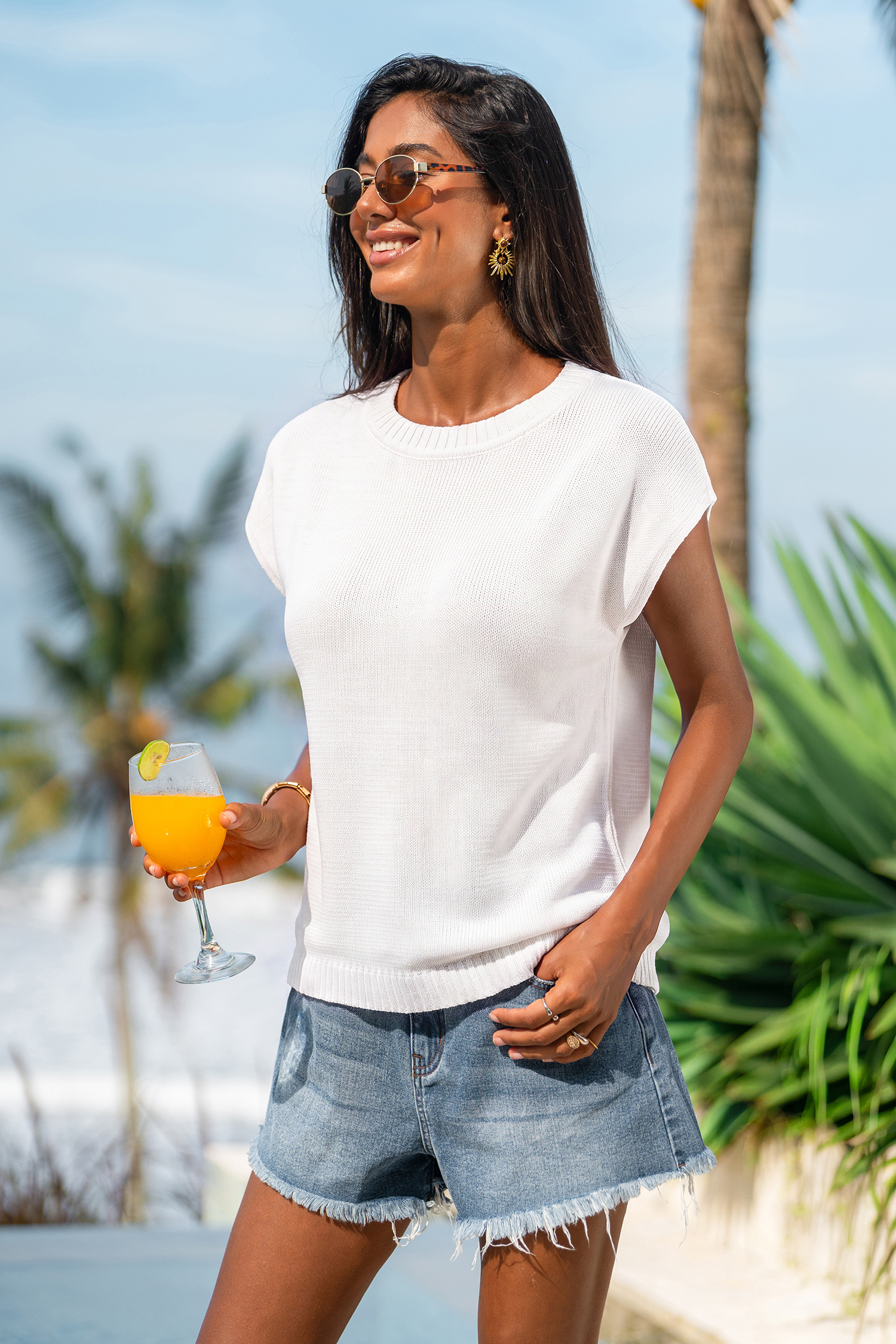 First Impression White Top