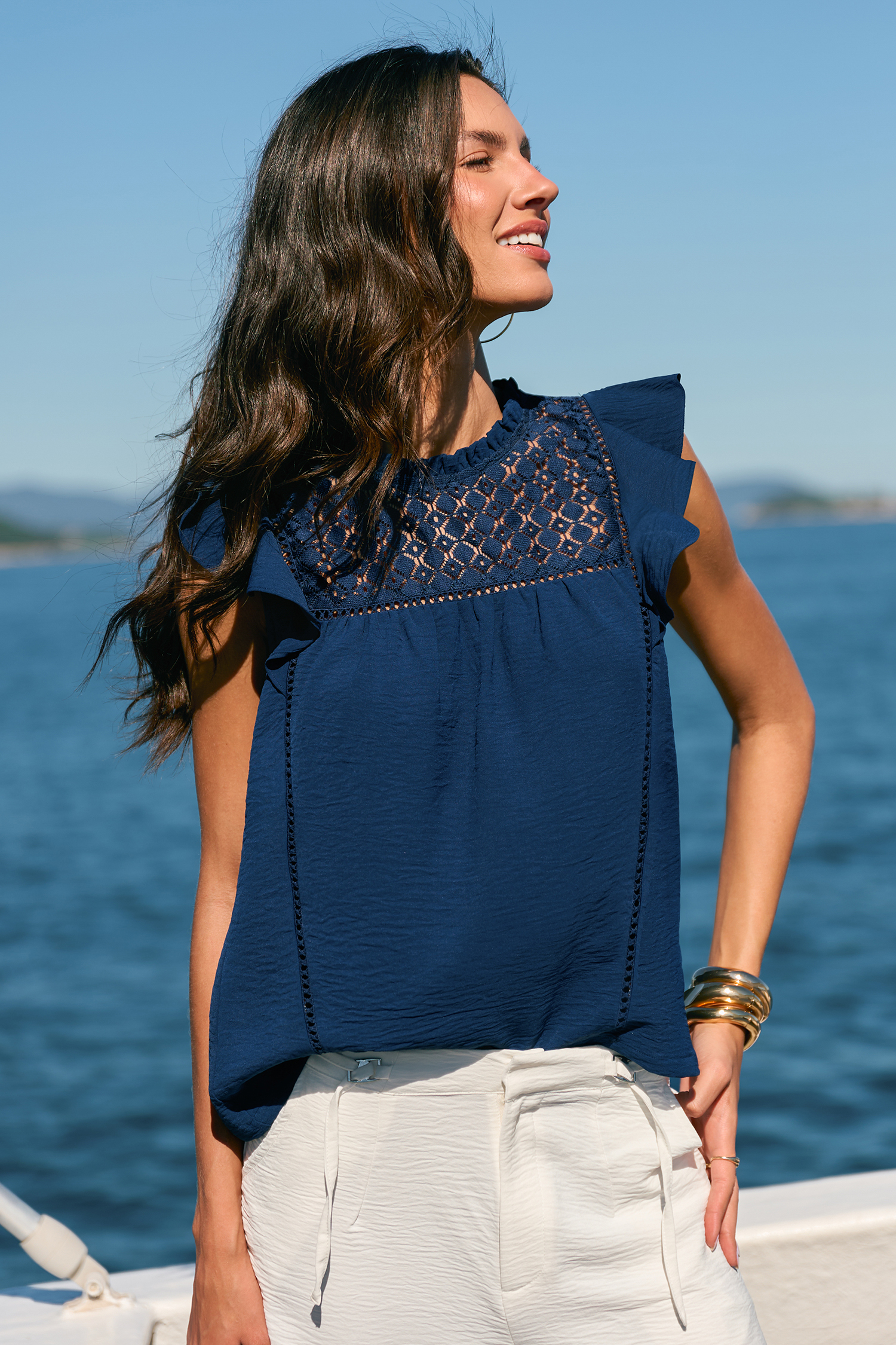 Full of Wonder Blue Top