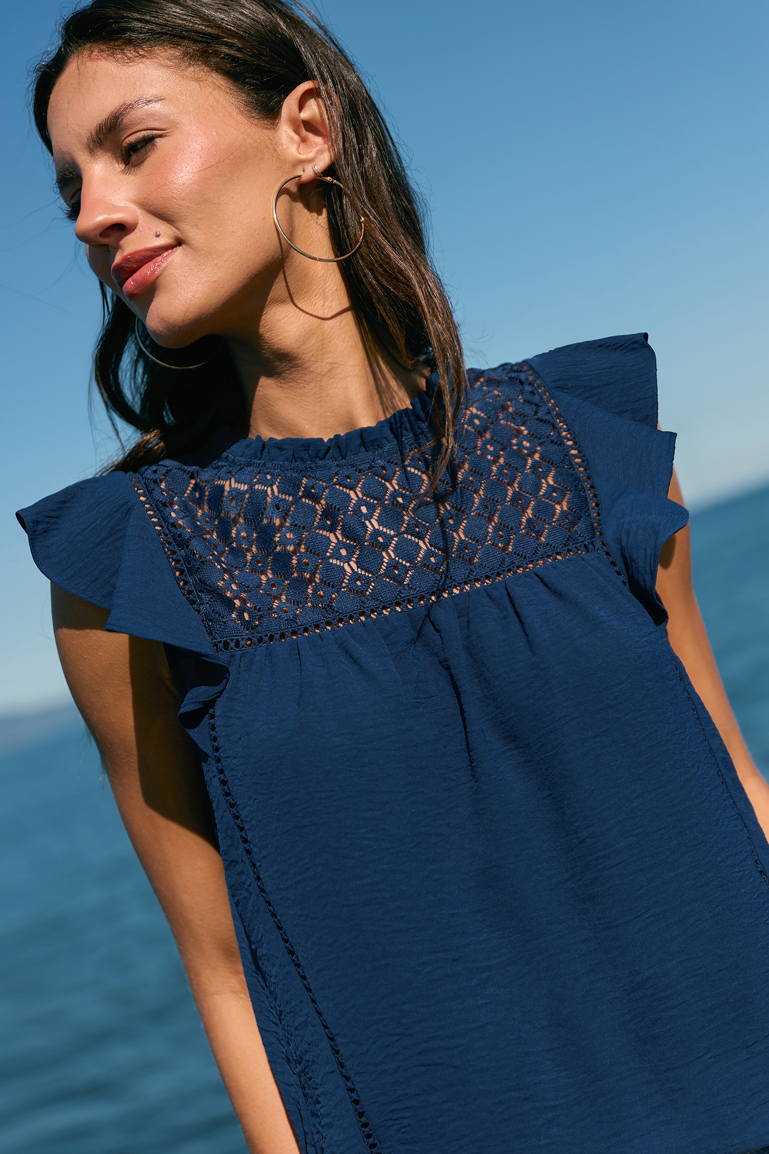 Full of Wonder Blue Top