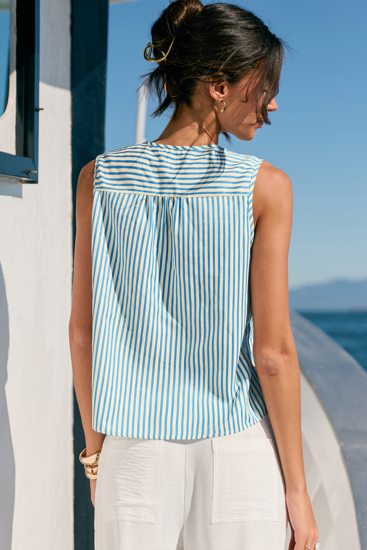 Time Will Tell Striped Top