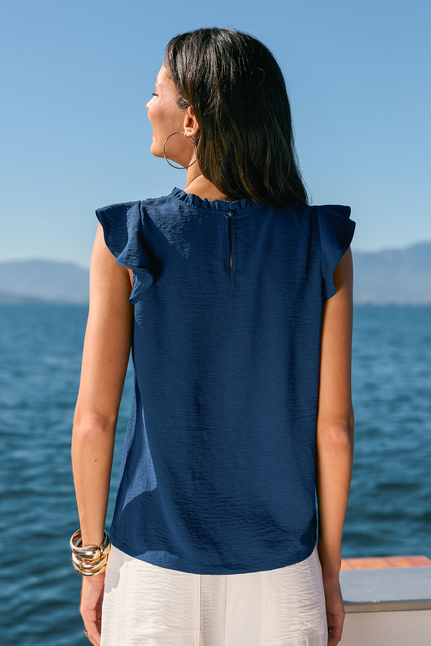 Full of Wonder Blue Top