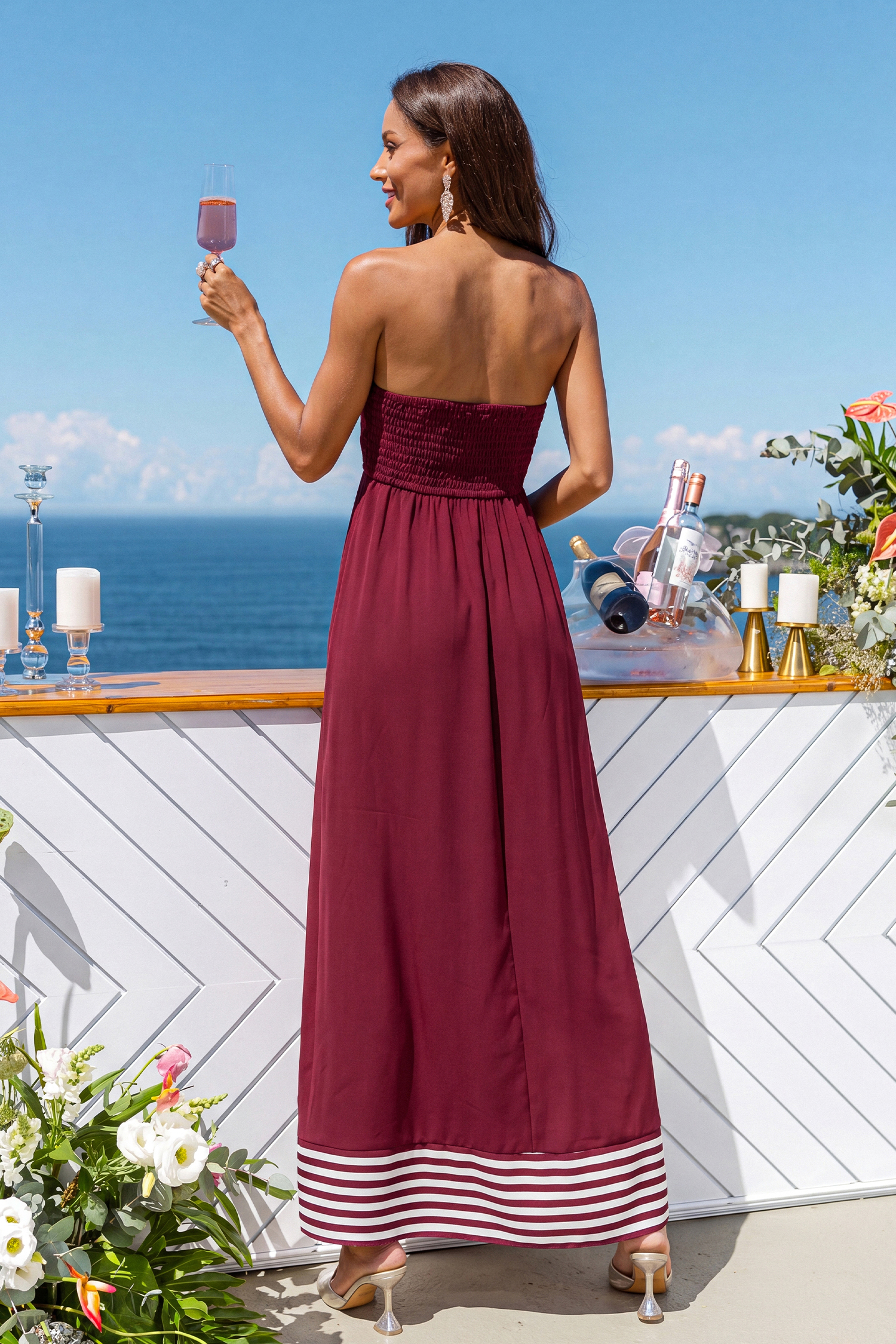 Plus One Red Maxi Dress