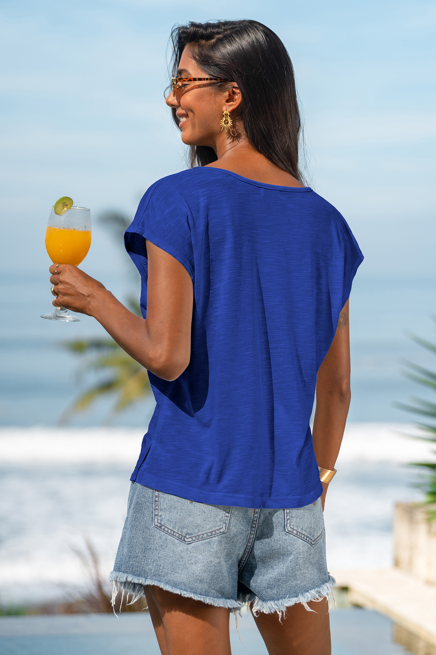 Nice Day Blue Tee