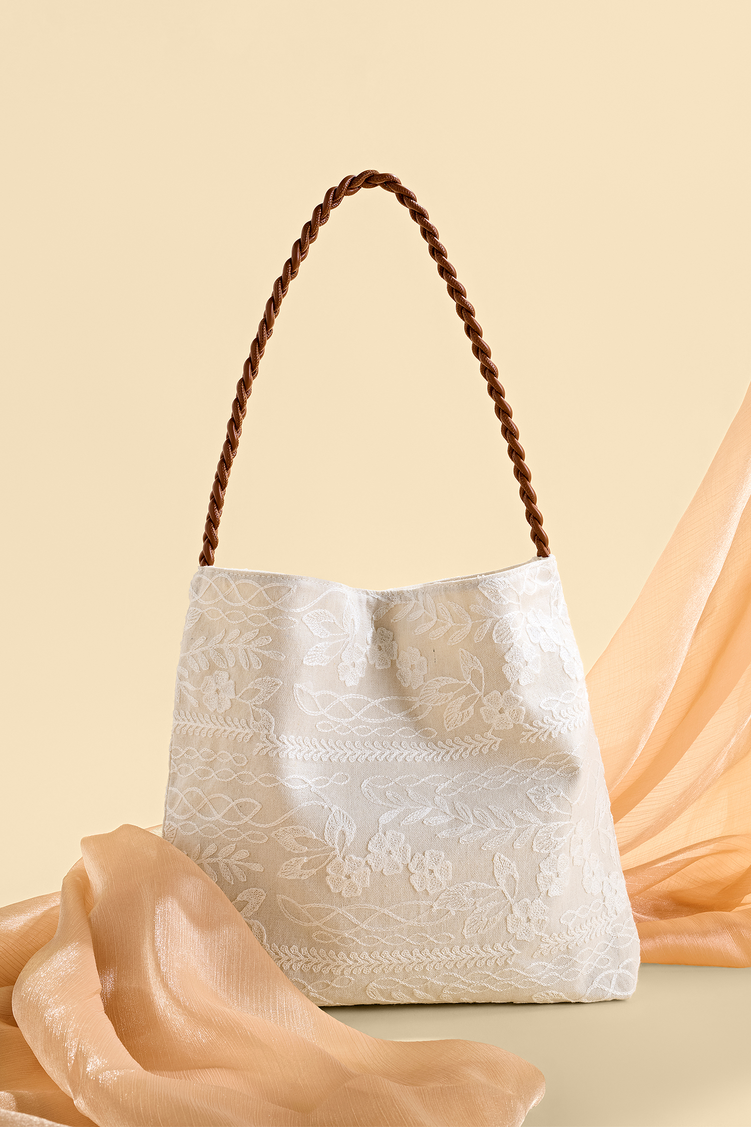 Seabound Beige Tote Bag