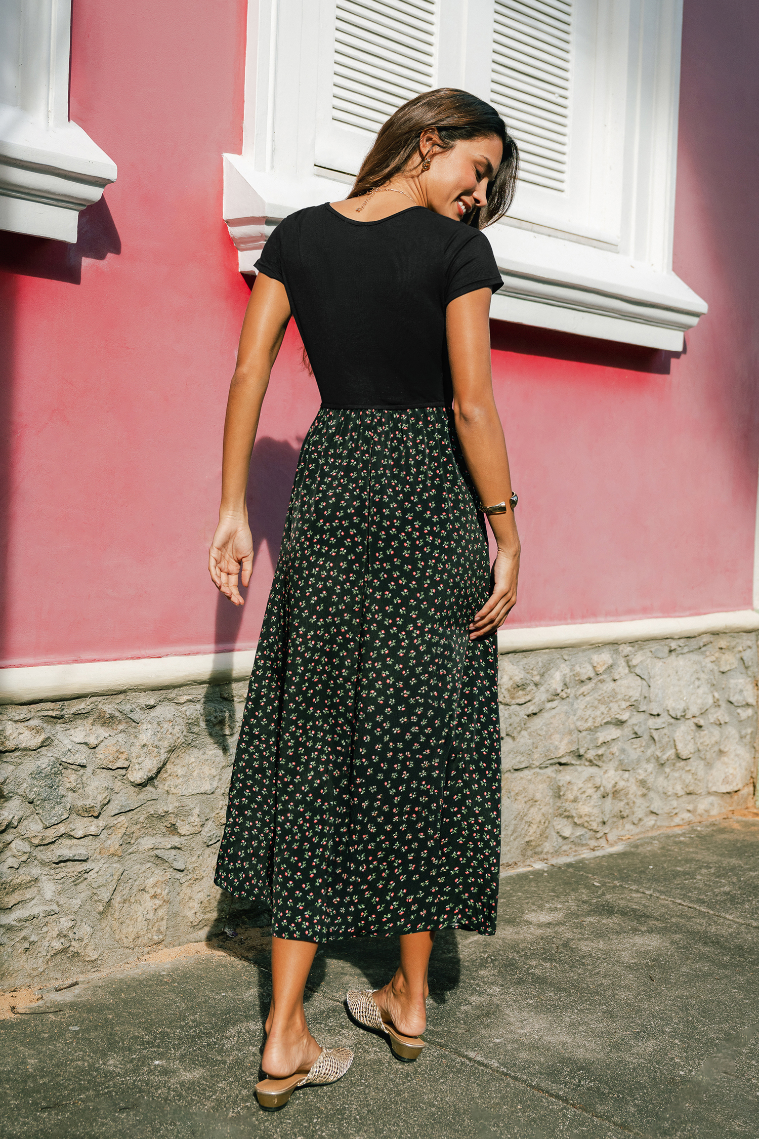 Feeling Free Floral Maxi Dress