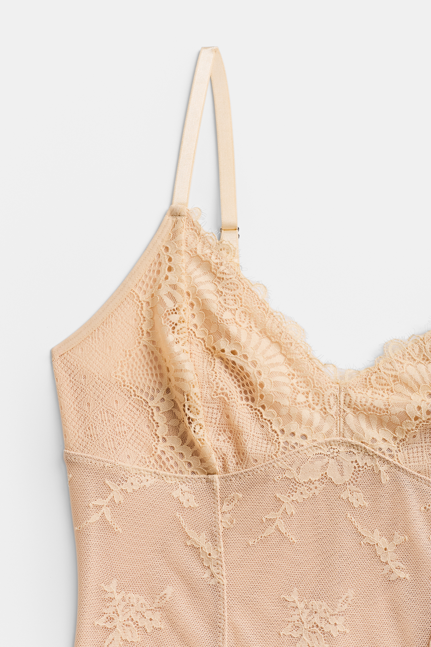 Moonlit Beige Shapewear Slip Dress