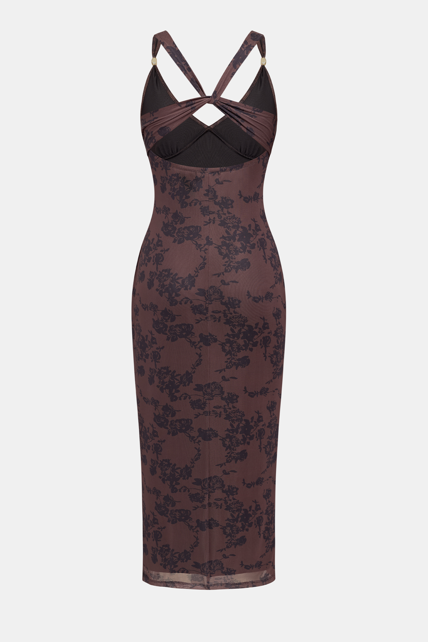 Chalet Soirée Floral Midi Dress