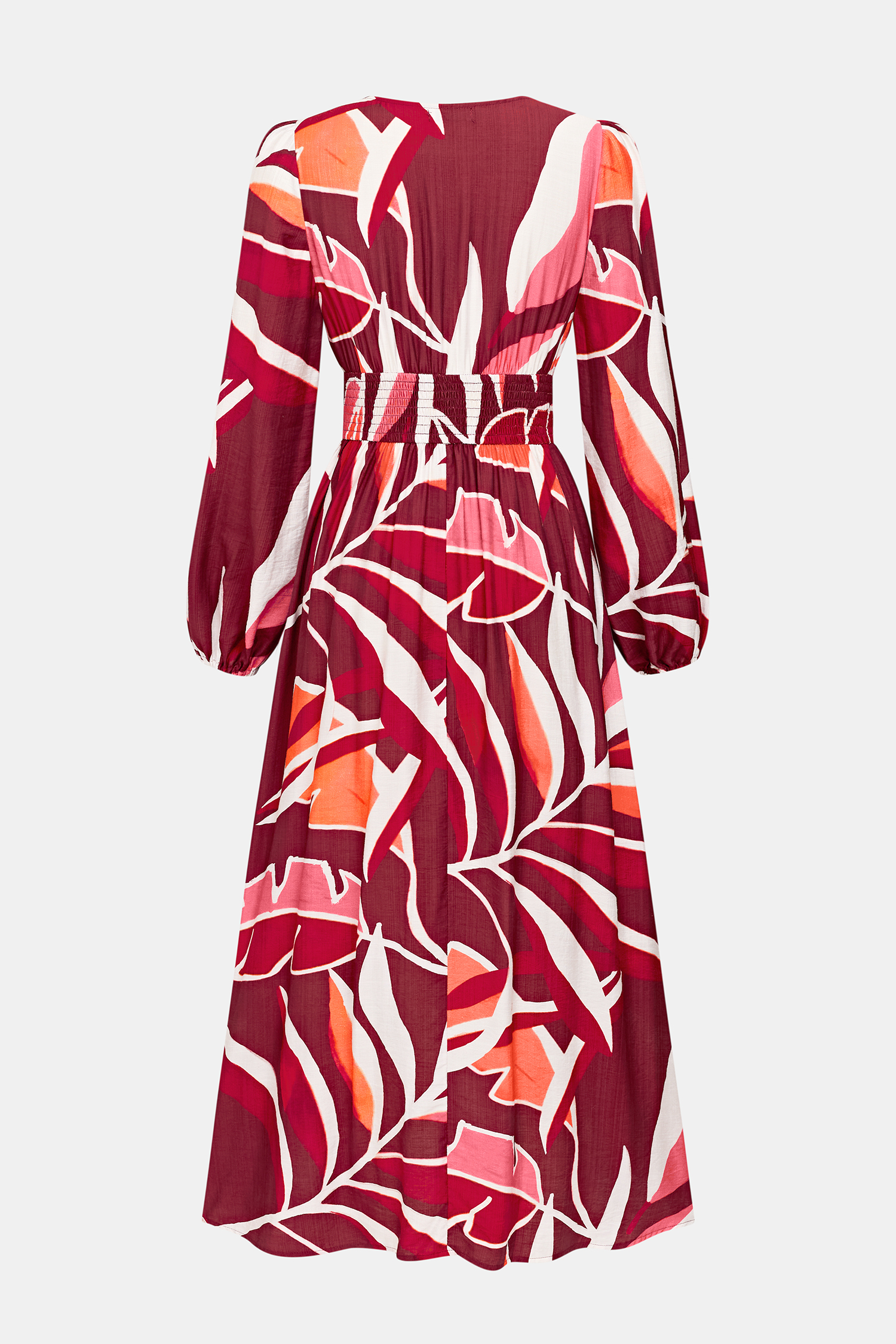 Meadow Walk Tropical Maxi Dress