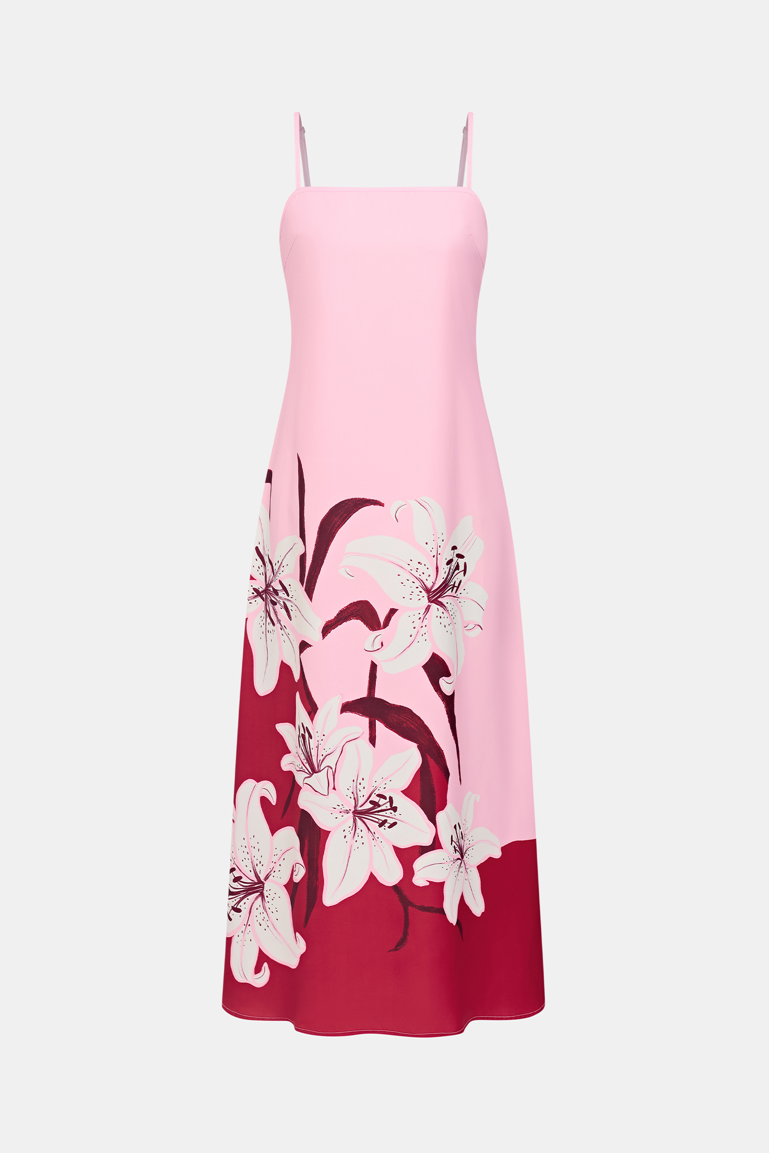 Abito lungo floreale Aspen Romance
