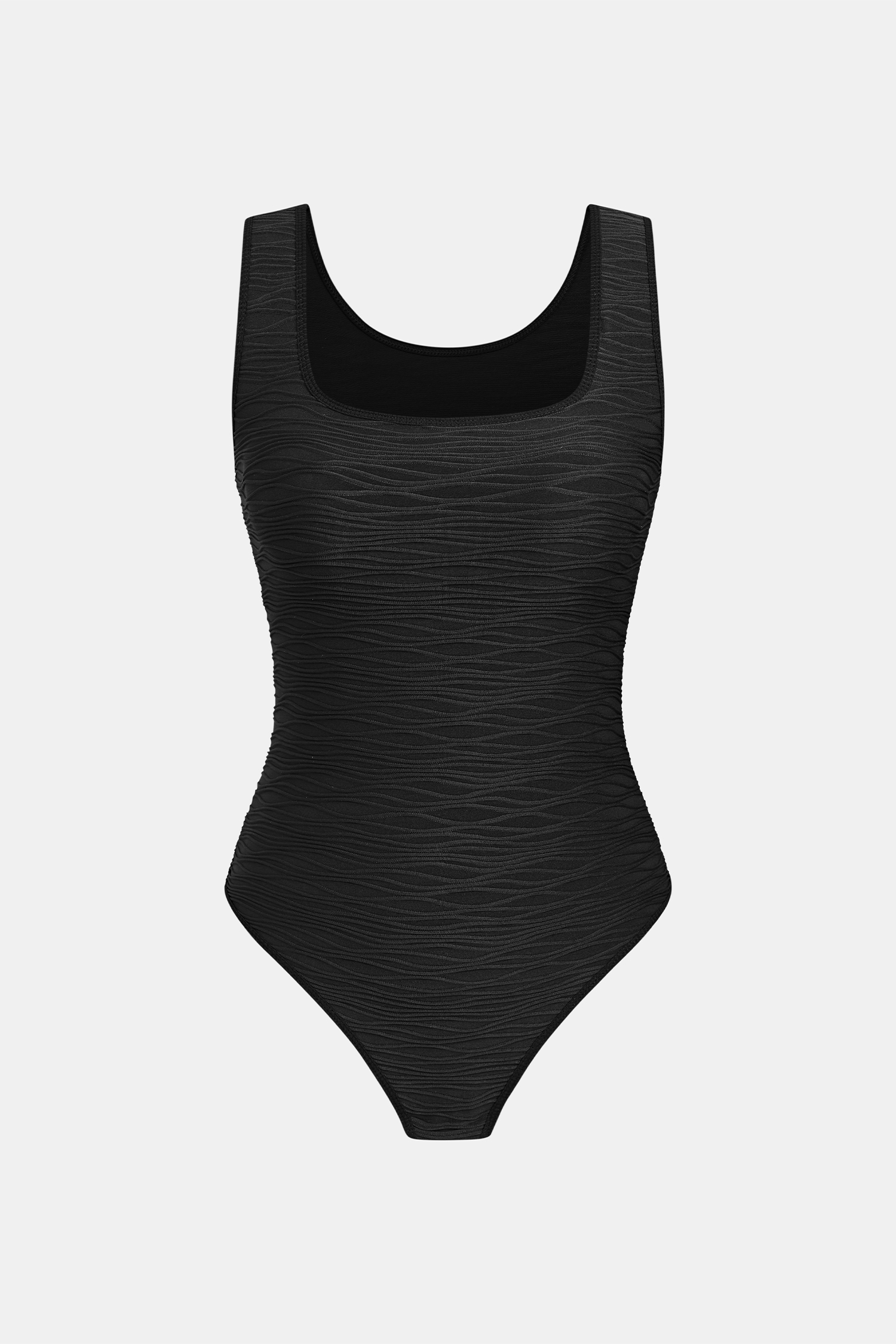 Go Figure Black Shapewear Bodysuit